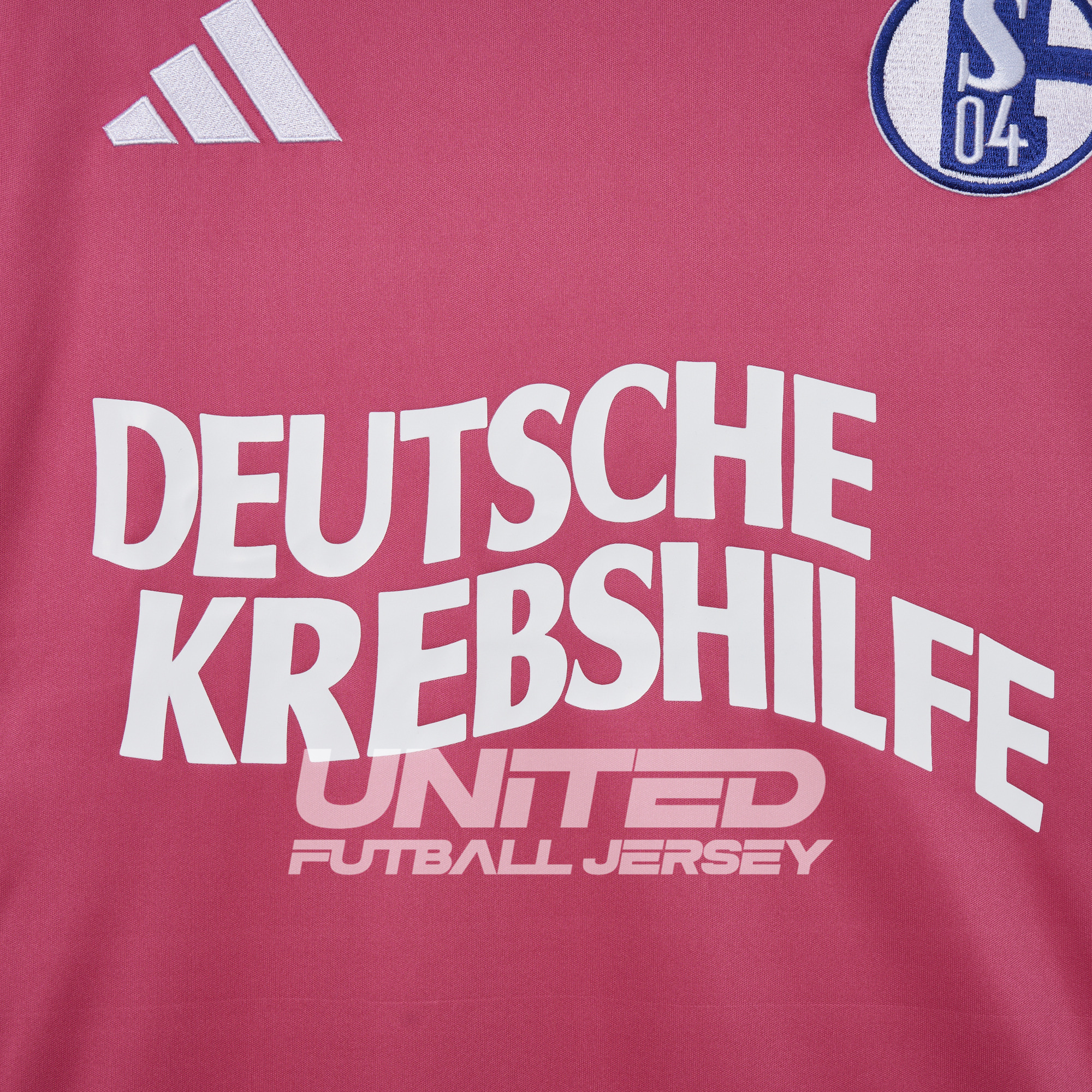 unitedfutballjersey-Schalke 04 24-25 GK Pink October Jersey - Fans Version