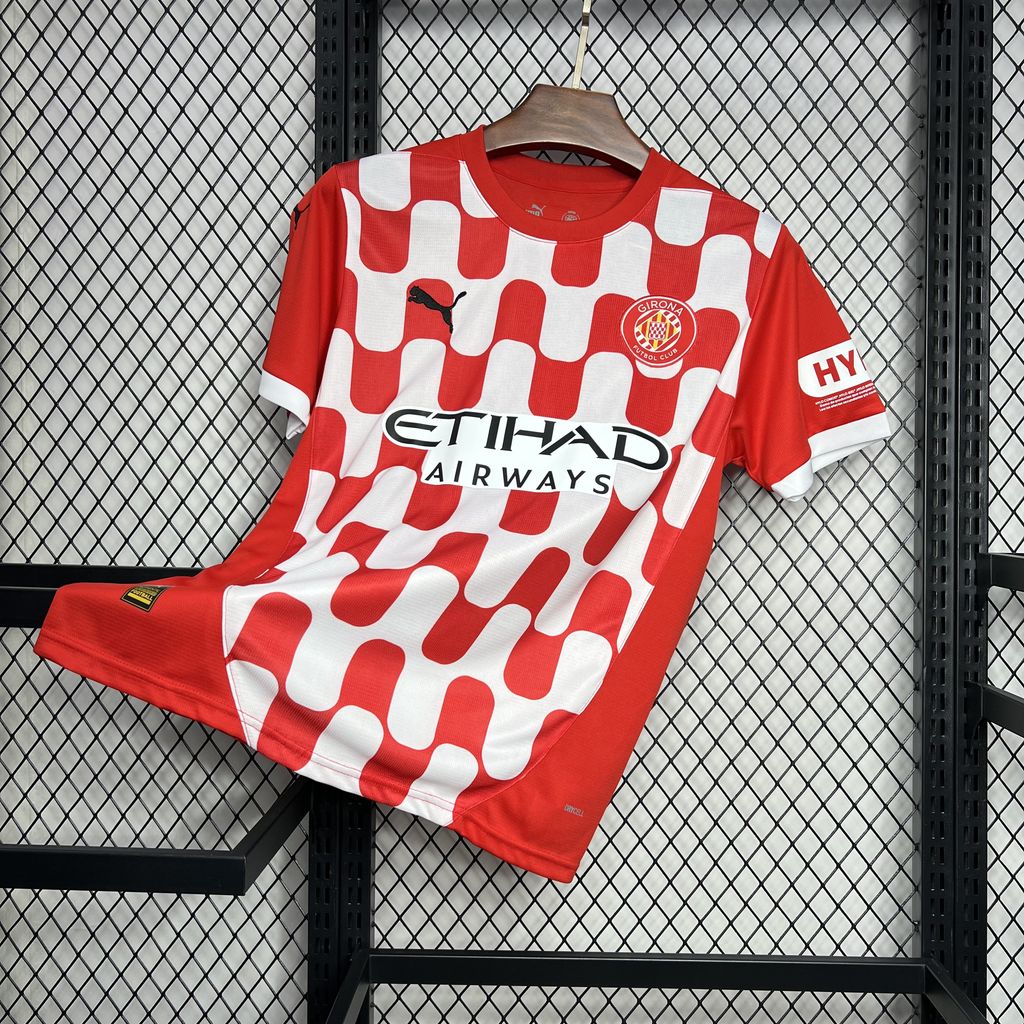 SIUjerseys-Girona 24-25 Home Stadium Jersey - Fans Version