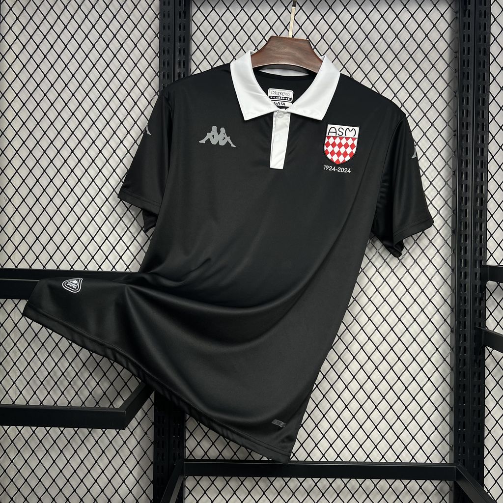 SIUjerseys-AS Monaco 24-25 100th Anniversary Jersey - Fans Version