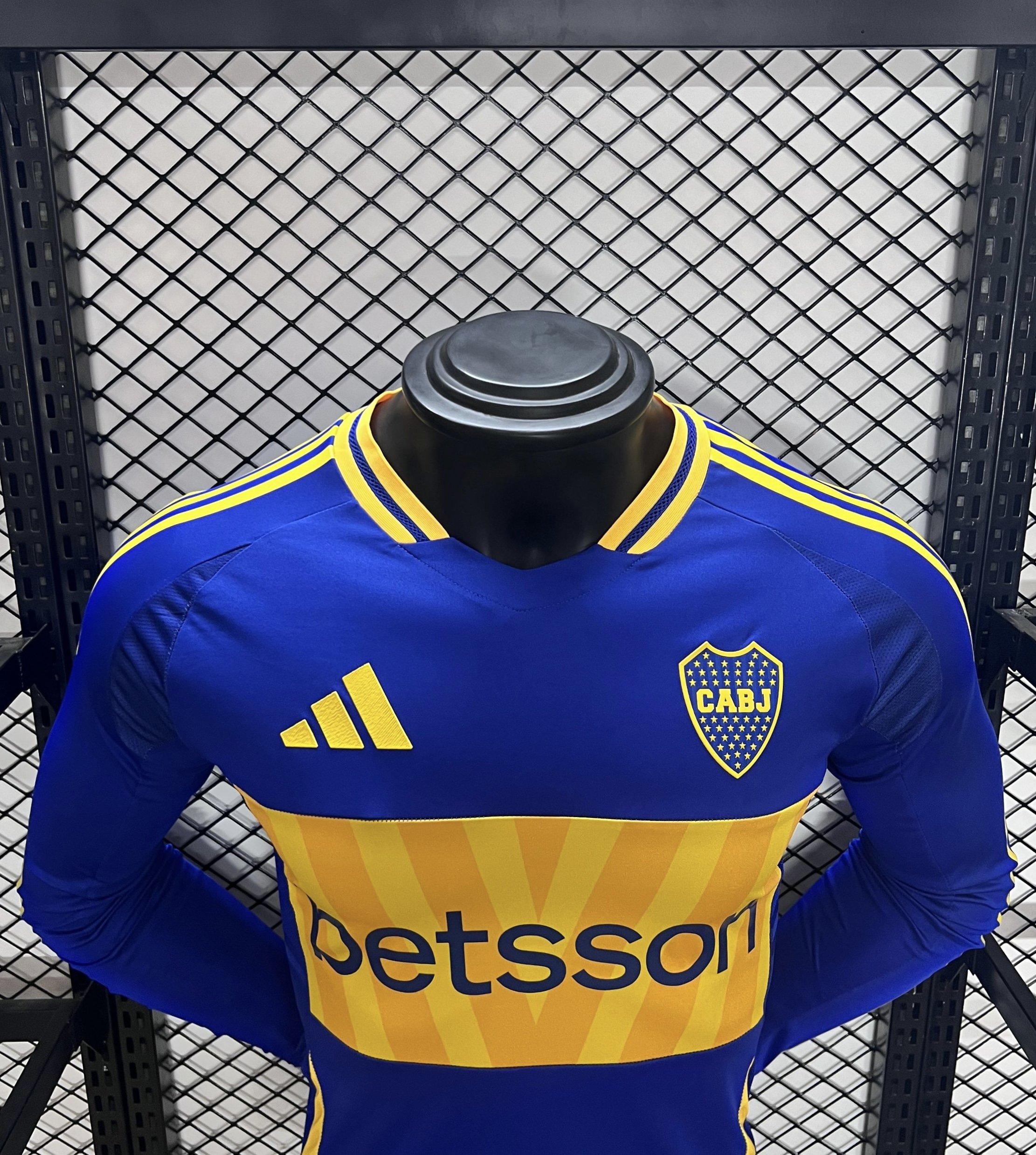 SIUjerseys-Boca Juniors 24-25 Home Long Sleeve Jersey - Player Version