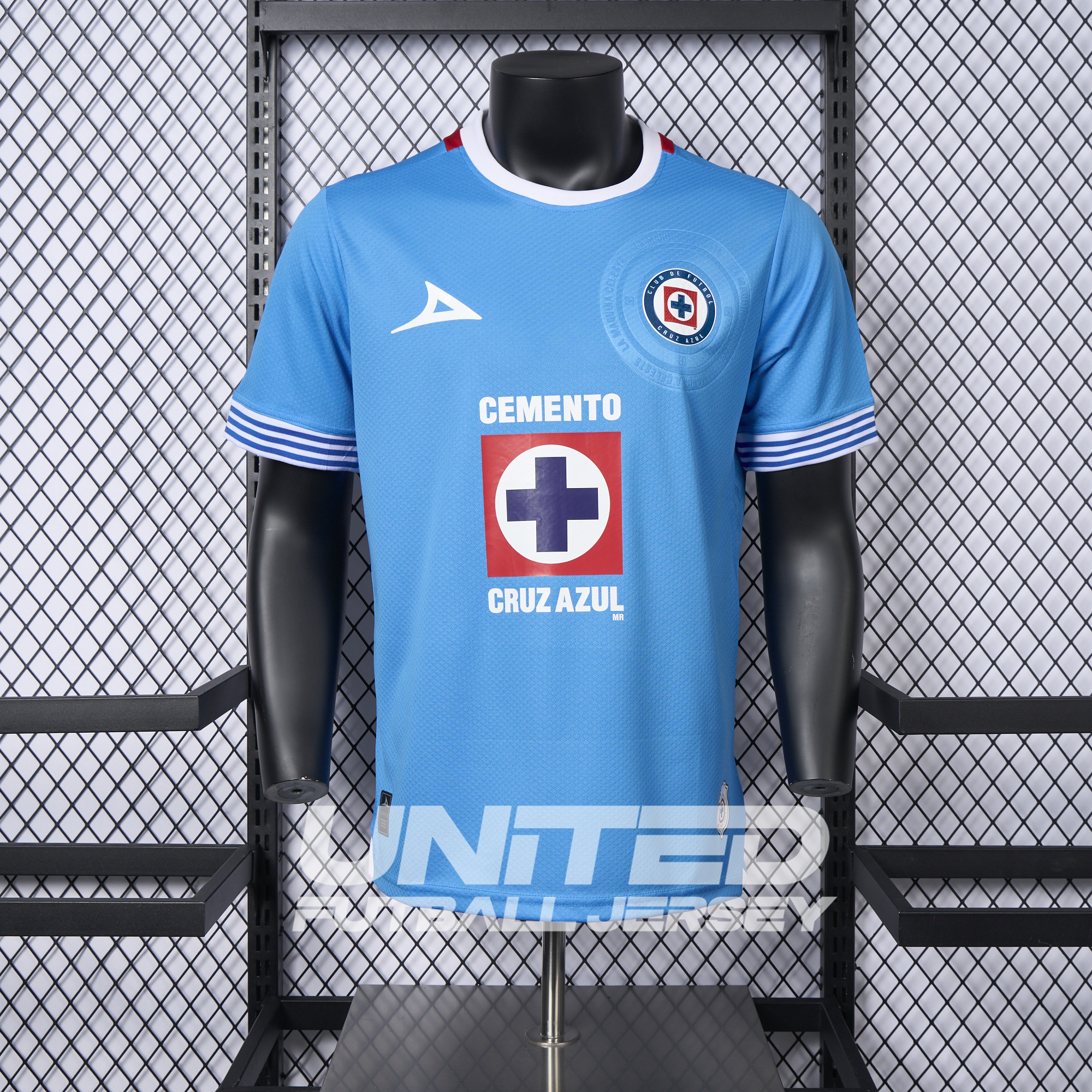 unitedfutballjersey-Cruz Azul 24-25 Home Stadium Jersey - Player Version