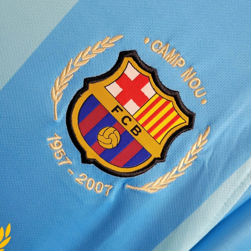 SIUjerseys-Retro Barcelona 07-08 Away Stadium Jersey