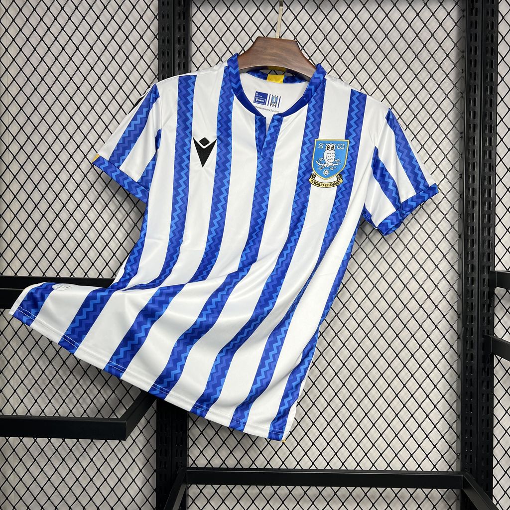 SIUjerseys-Sheffield Wednesday 24-25 Home Stadium Jersey - Fans Version