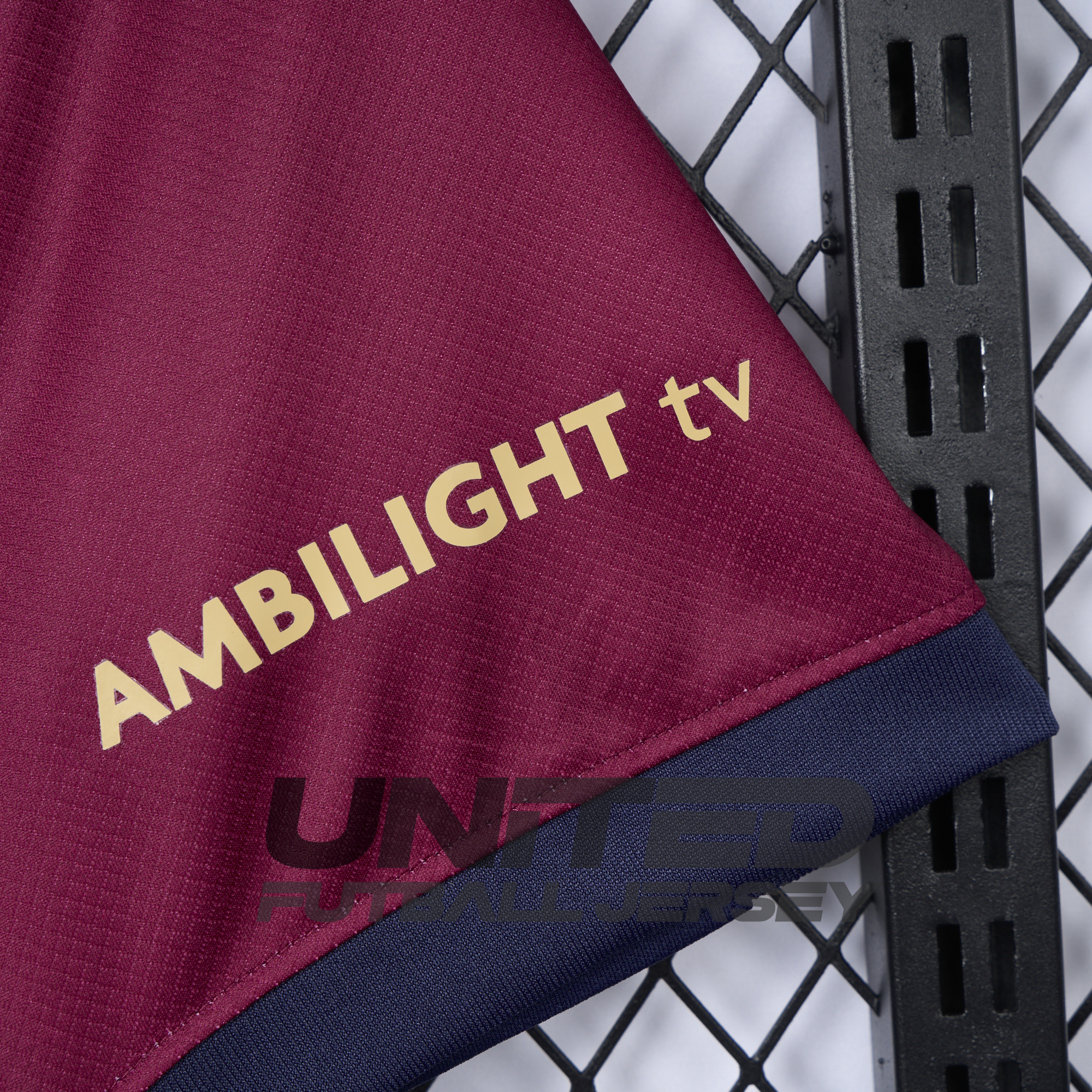 unitedfutballjersey-Barcelona 24-25 Home Unsponsored Jersey - Fans Version