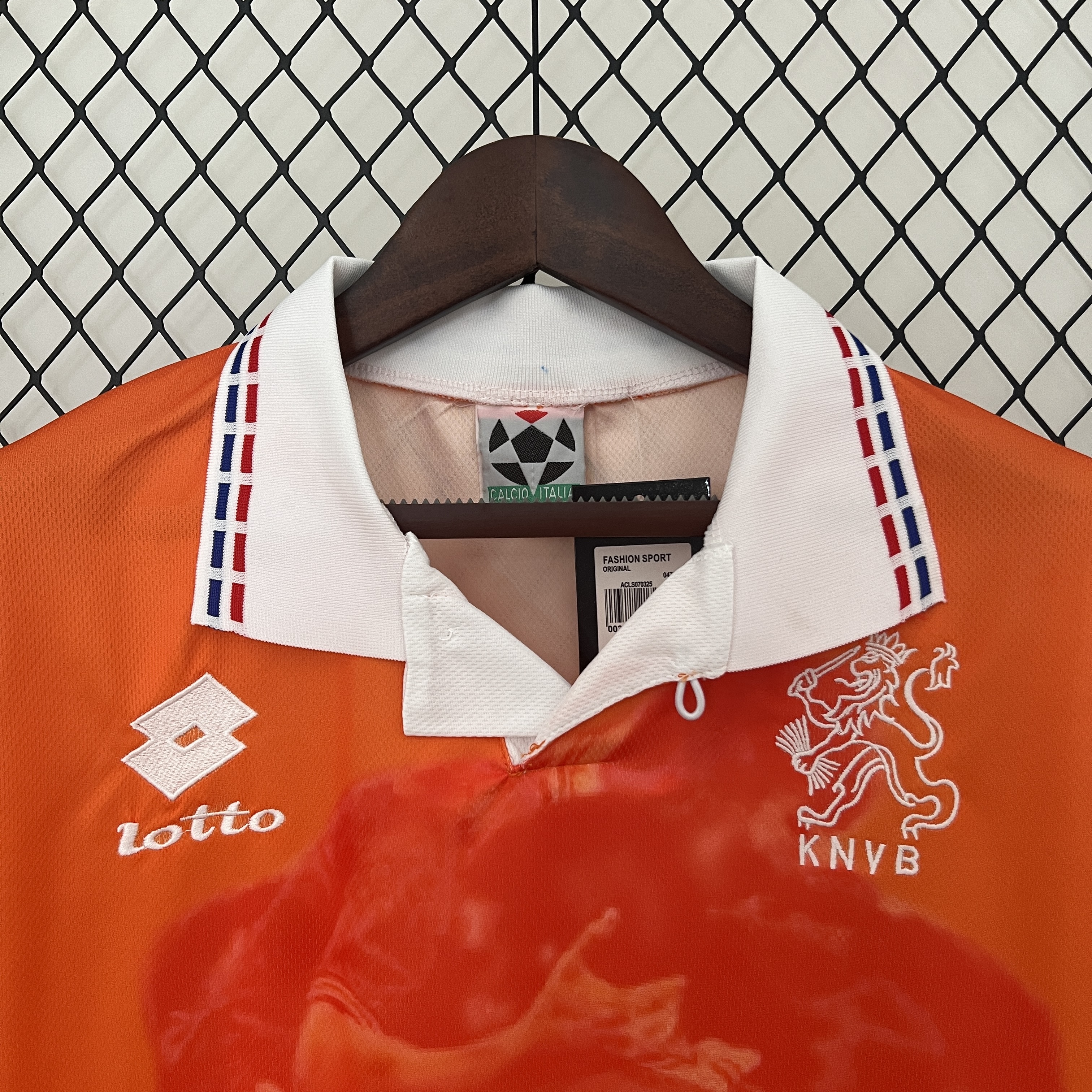 SIUjerseys-Retro Netherlands 1996 Home Jersey