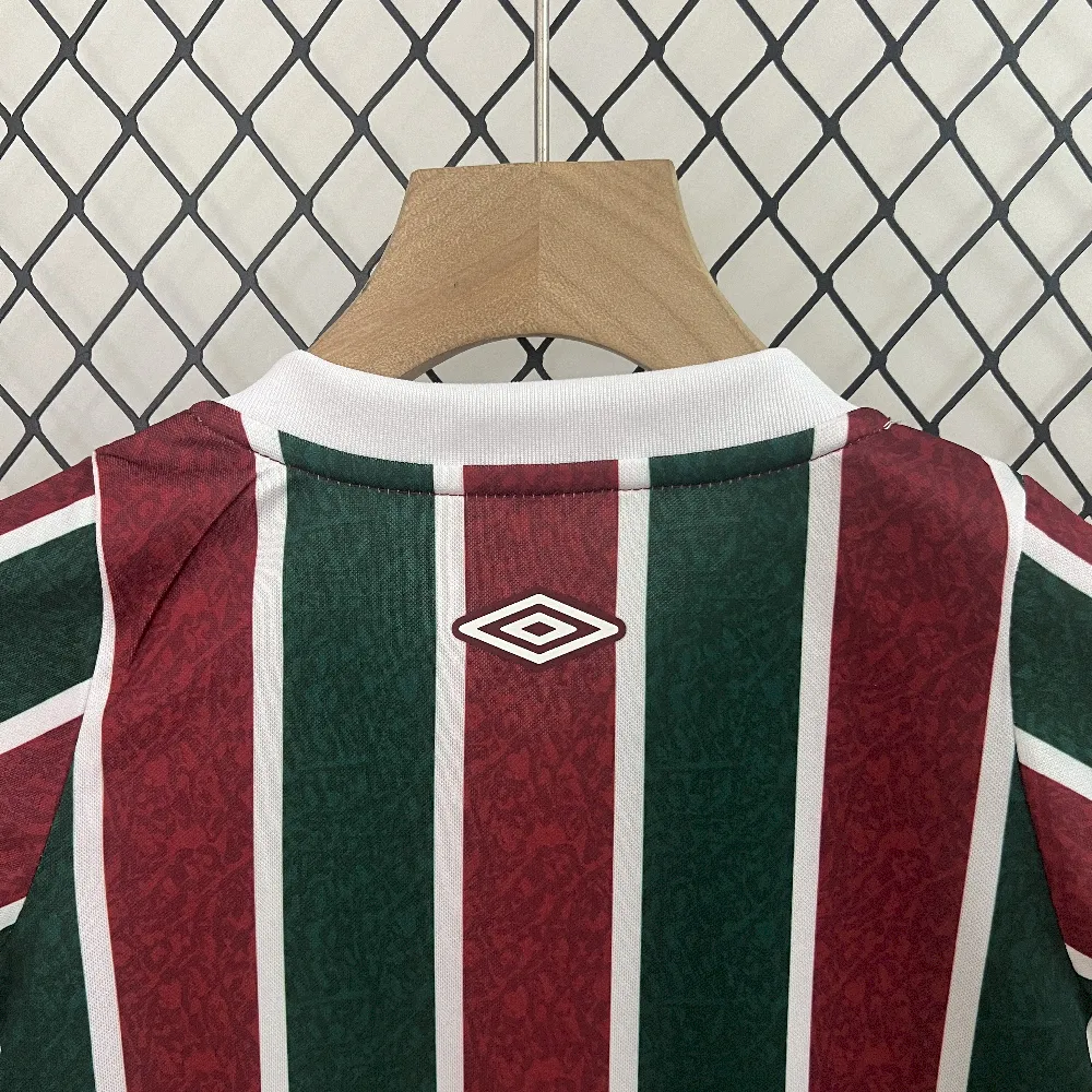 unitedfutballjersey-Fluminense 24-25 Home Kids Kit
