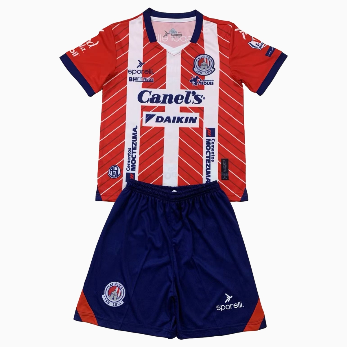 SIUjerseys-Atlético San Luis 24-25 Home Kids Kit