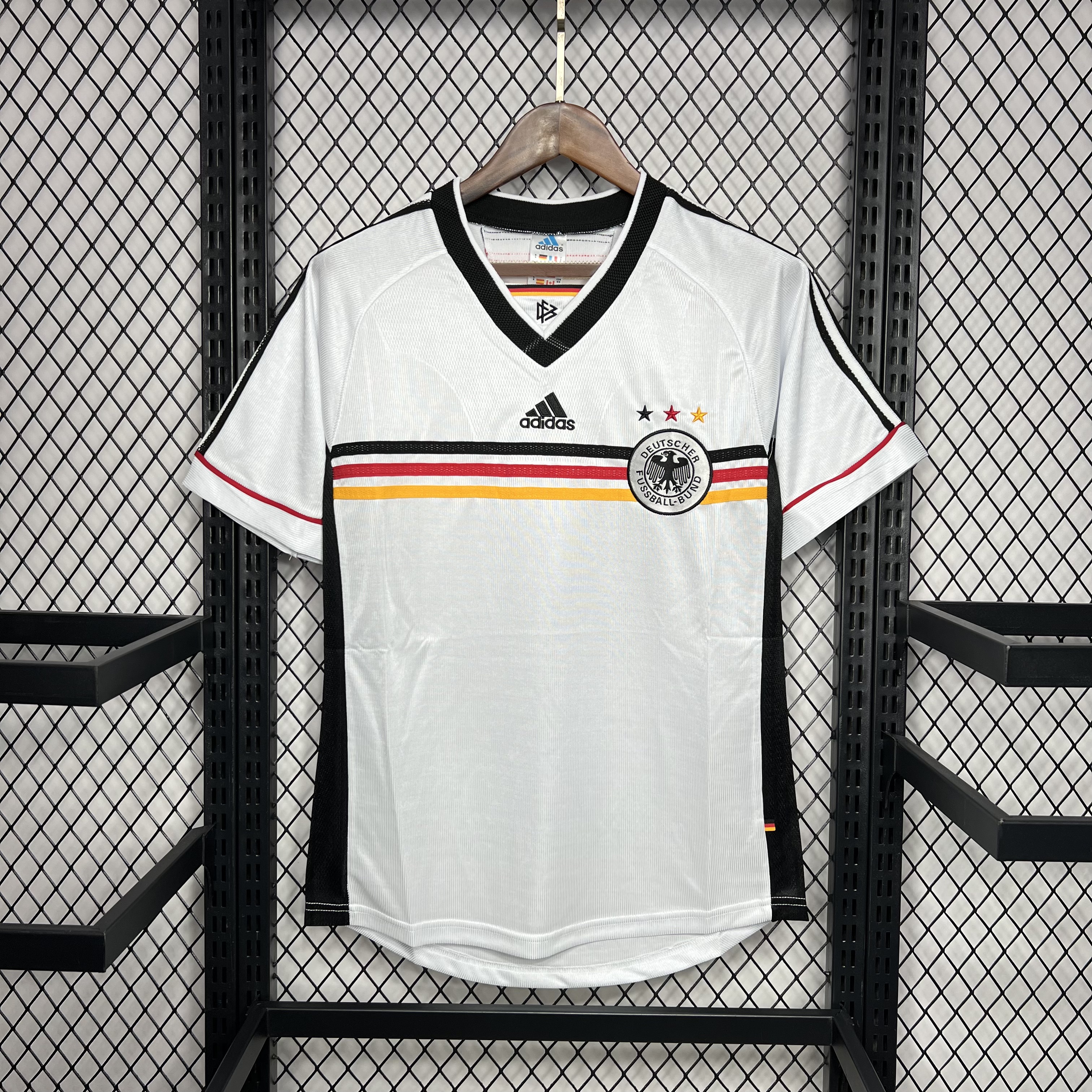 SIUjerseys-Retro Germany 1998 Home Stadium Jersey
