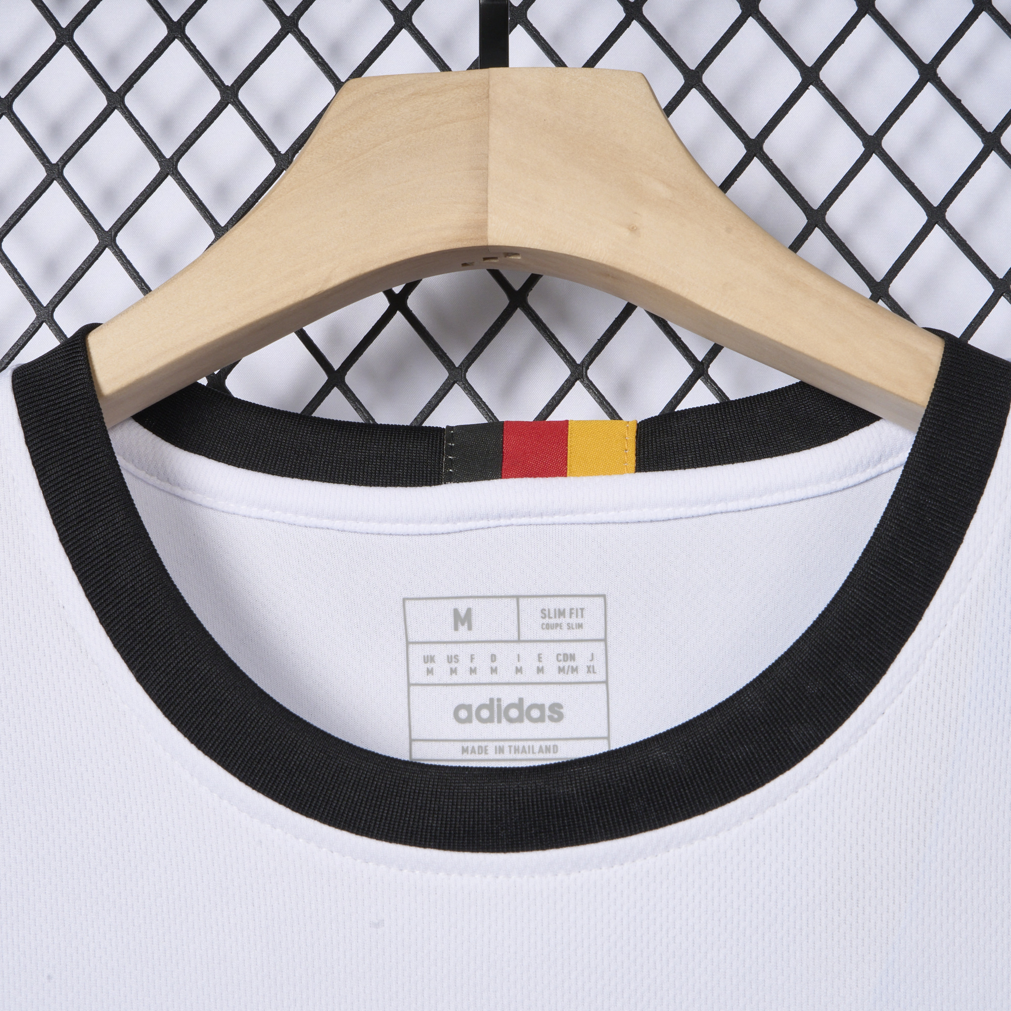 SIUjerseys-Germany 2025 White Retro Style Jersey - Fans Version