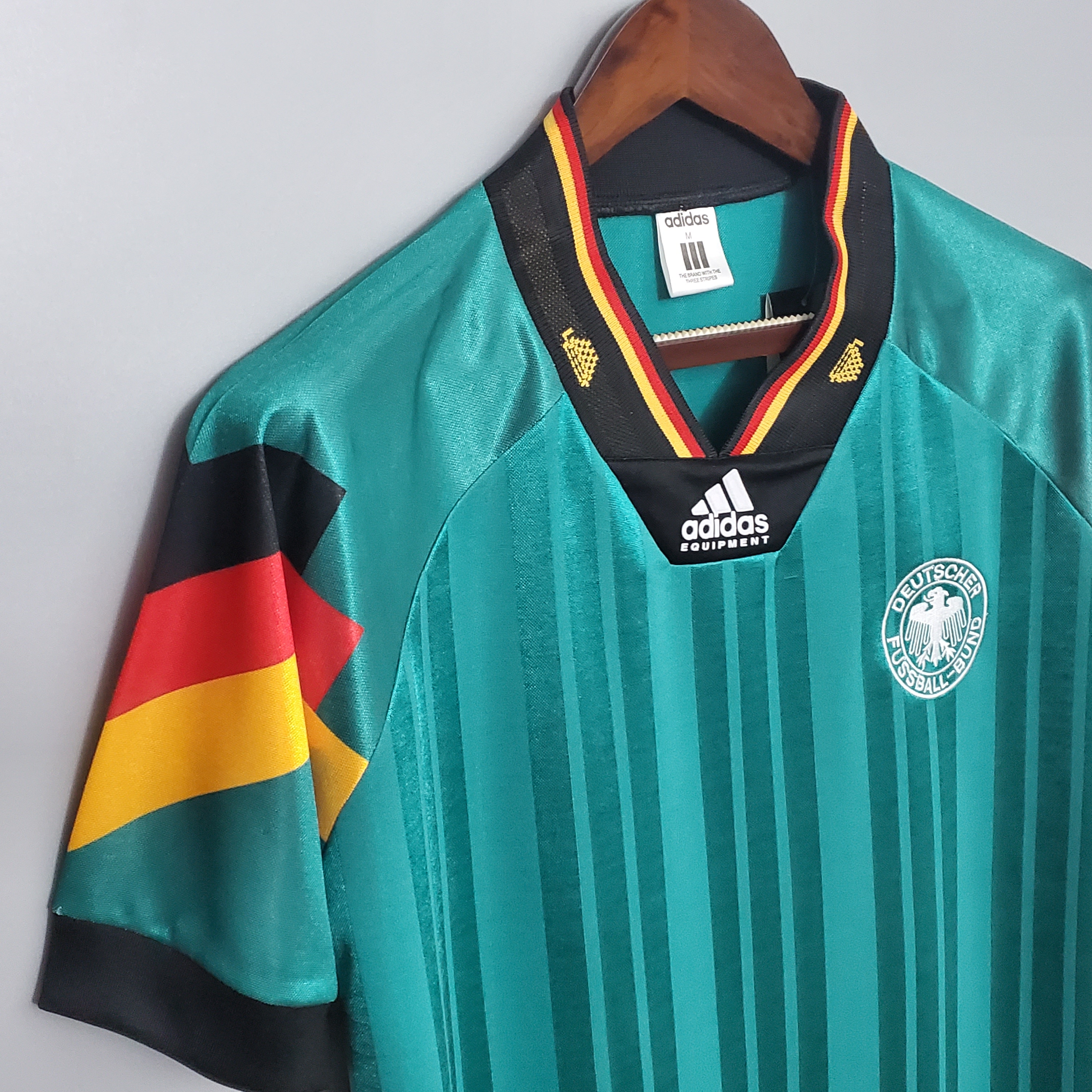 SIUjerseys-Retro Germany 1992 Away Stadium Jersey