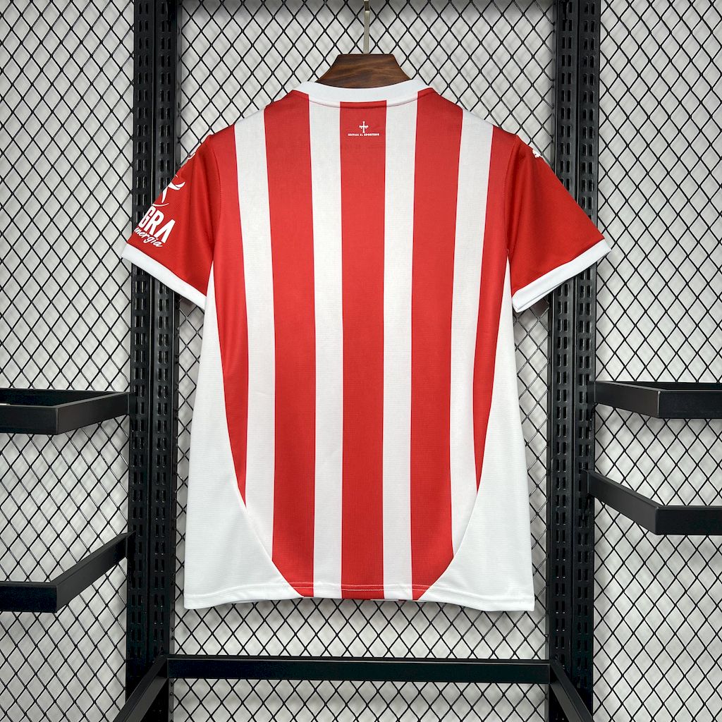 SIUjerseys-Sporting de Gijon 24-25 Home Stadium Jersey - Fans Version