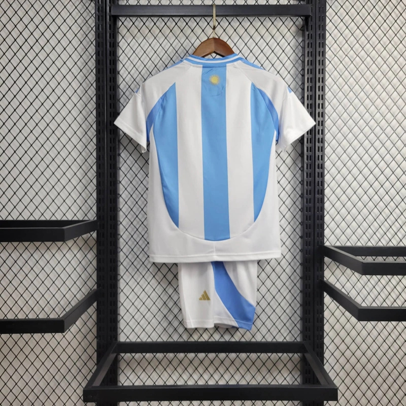 SIUjerseys-Argentina 2024 Home Stadium Kids Kit
