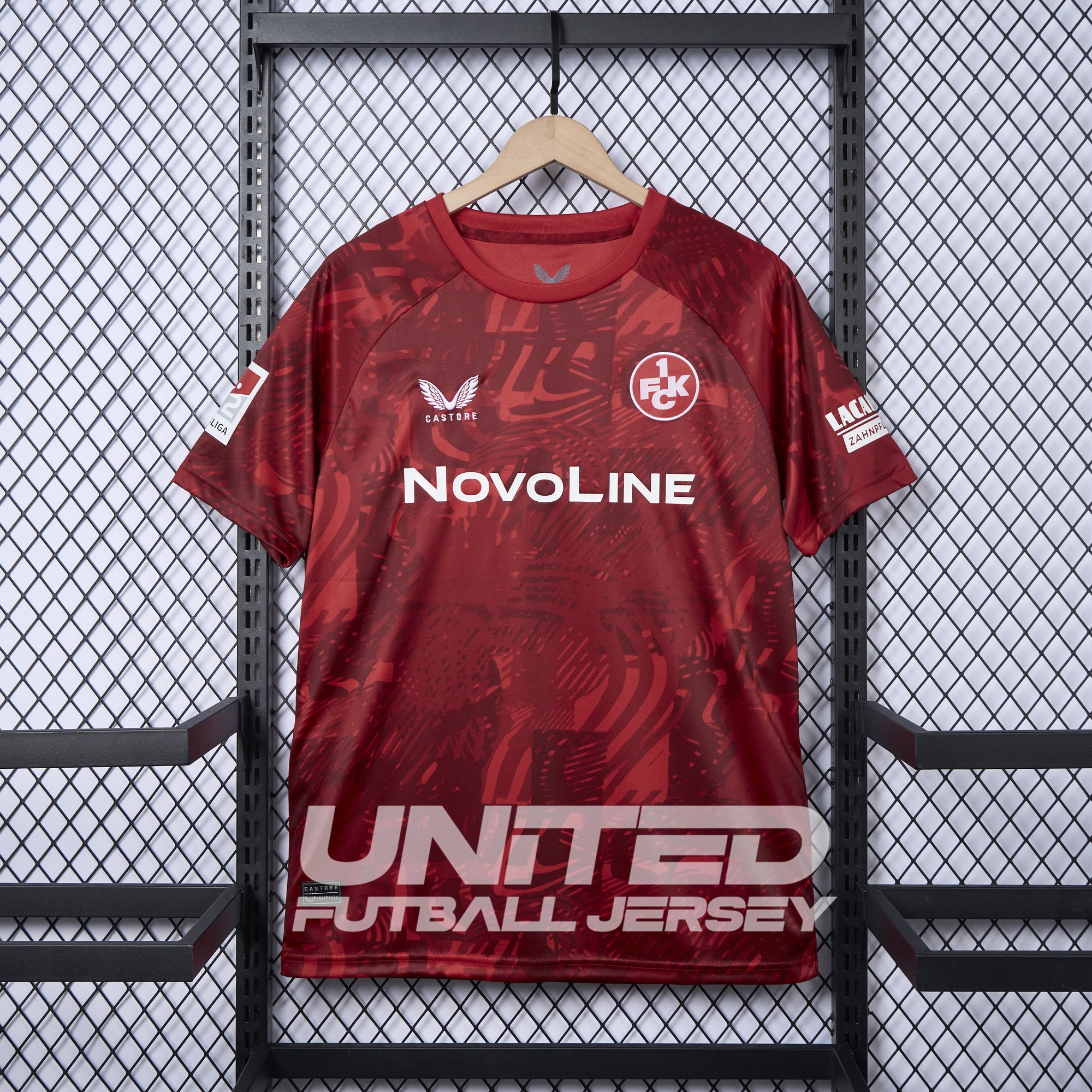 unitedfutballjersey-Kaiserslautern 24-25 Home Jersey - Fans Version