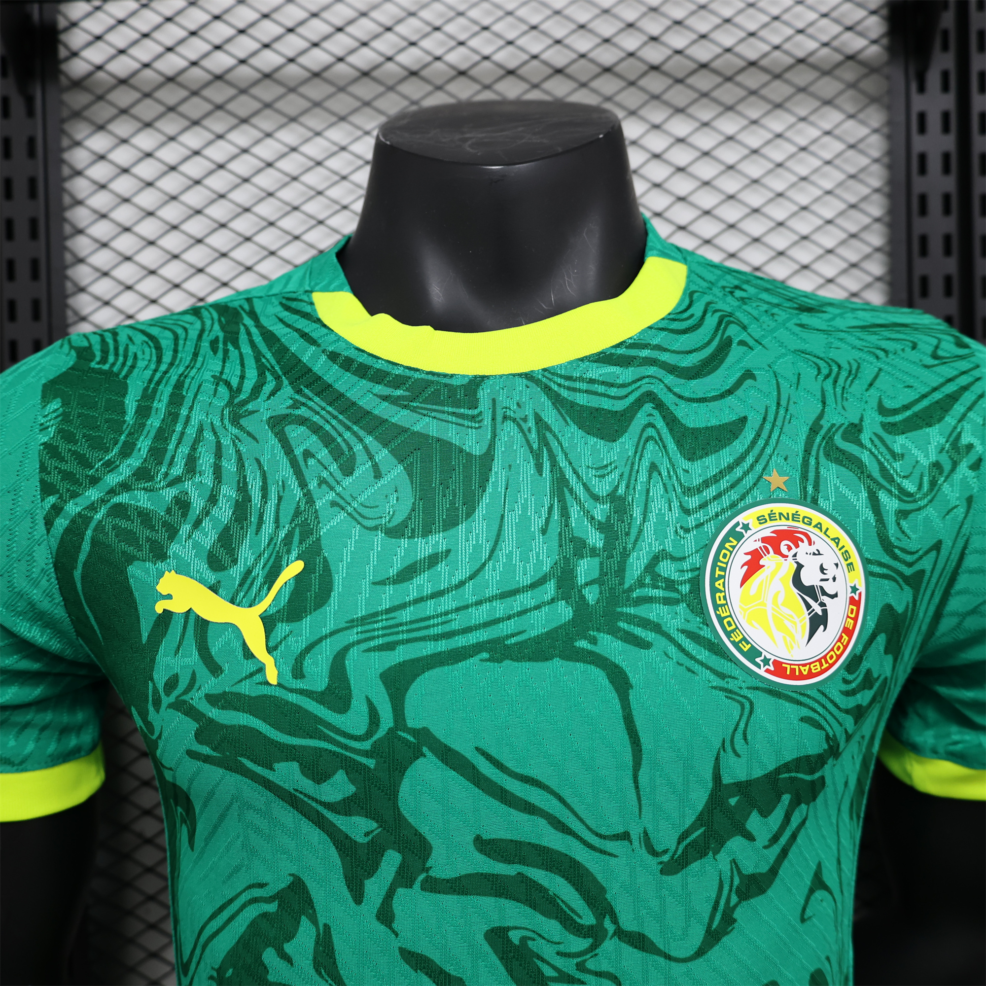 Higojerseys-Senegal 24-25 Away Green Jersey - Player Version
