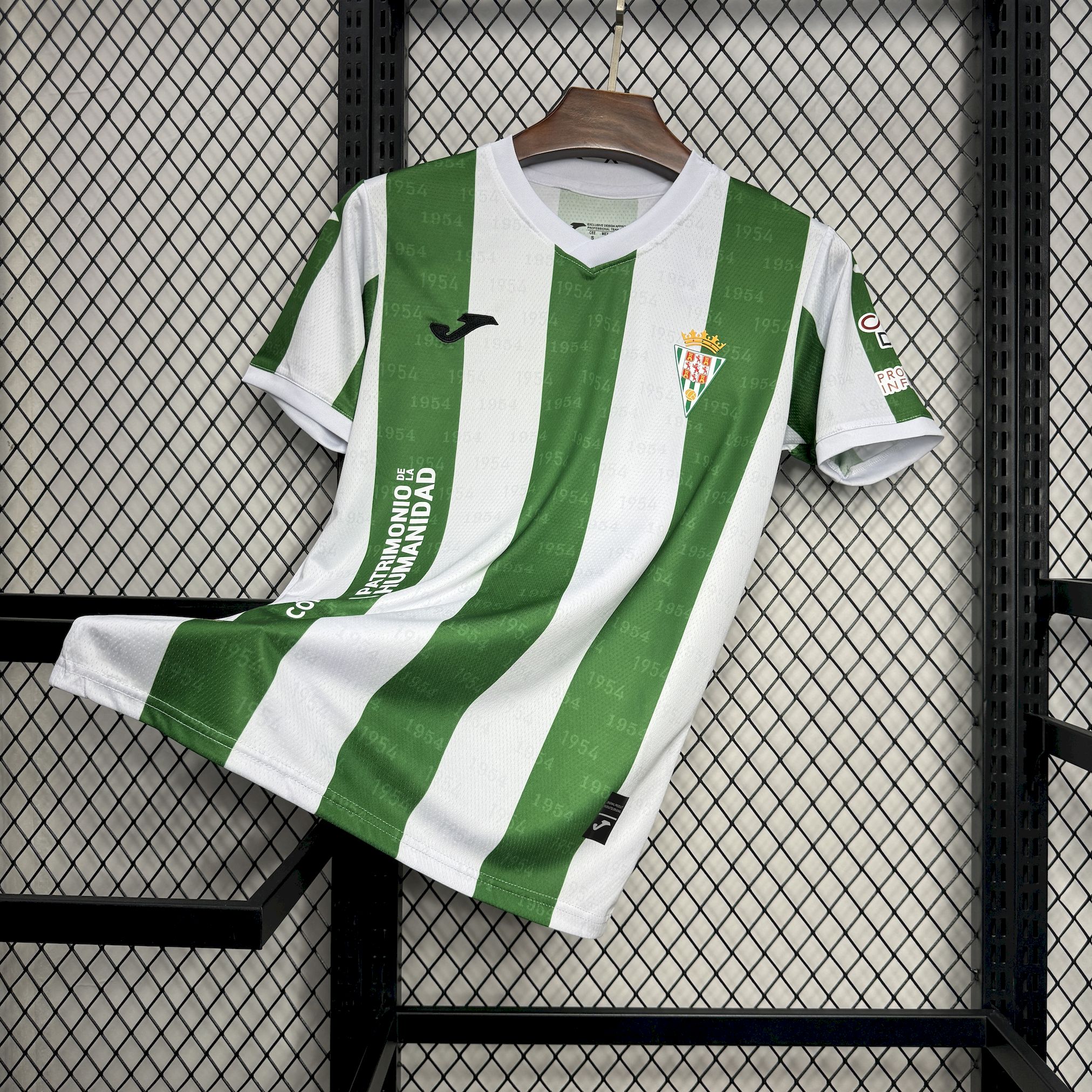 SIUjerseys-Cordoba CF 24-25 Home Stadium Jersey With All Sponsors - Fans Version