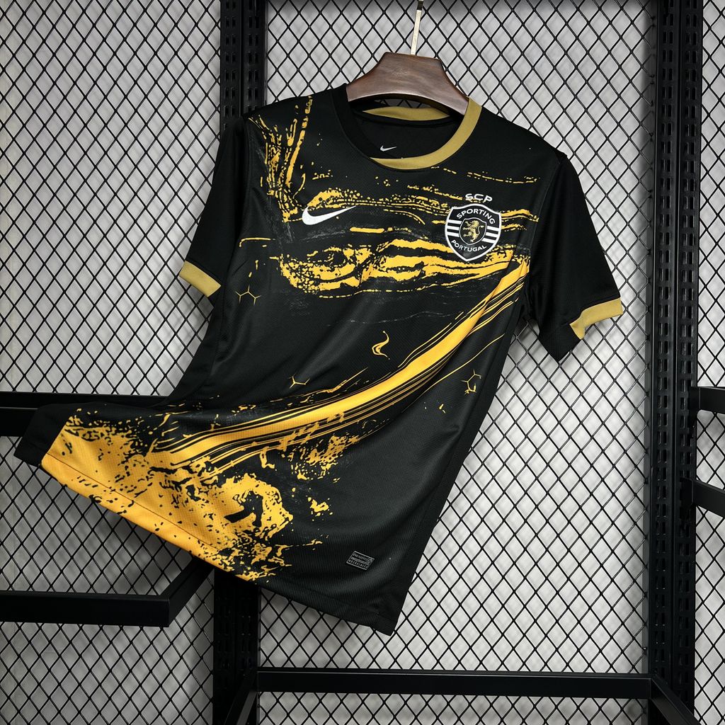 unitedfutballjersey-Sporting CP Portugal 24-25 Fourth Jersey - Fans Version