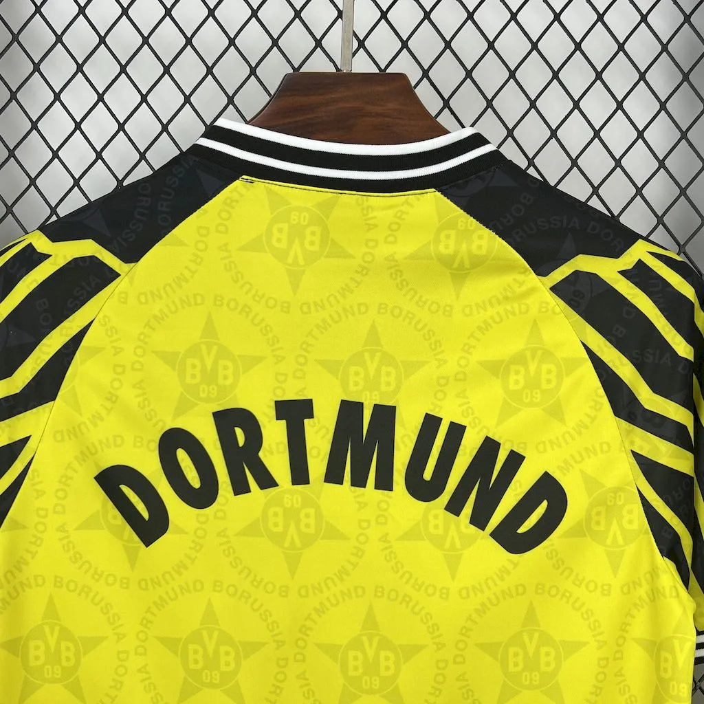 unitedfutballjersey-Retro Dortmund 1994-95 Home Jersey