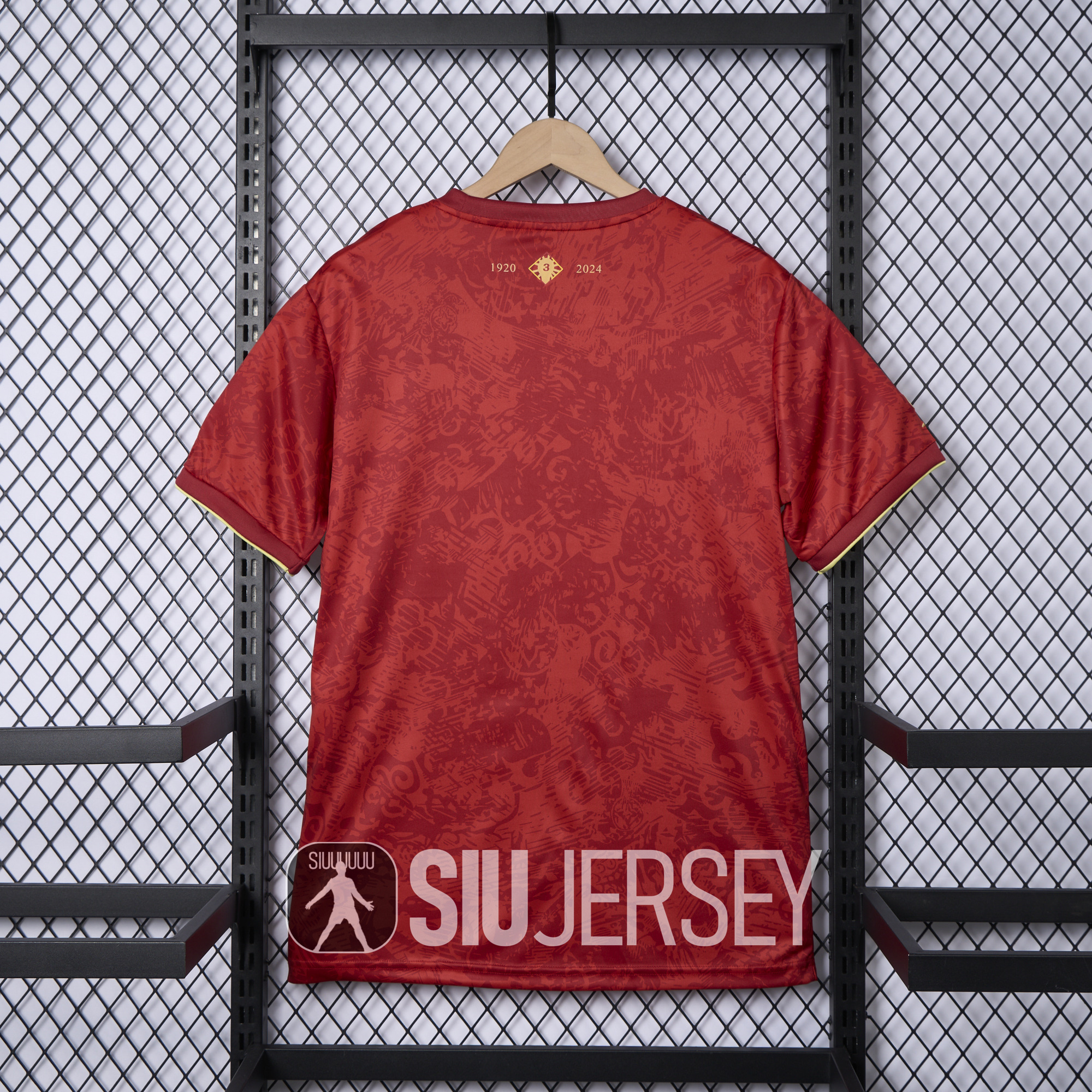 SIUjerseys-Spain 2024-25 COMMA Red Special Edition Jersey - Fans Version