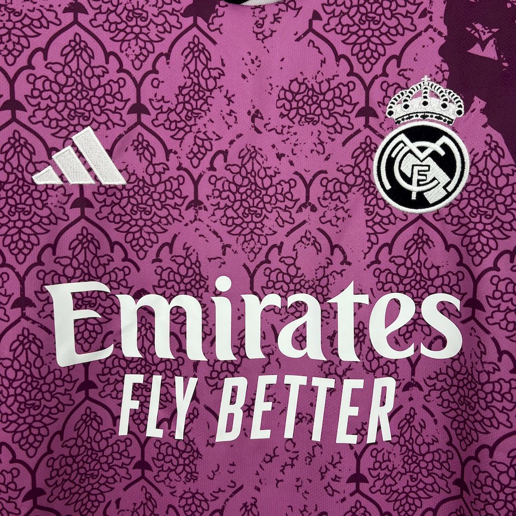 unitedfutballjersey-Real Madrid 24-25 Pink & Purple Special Edition Jersey