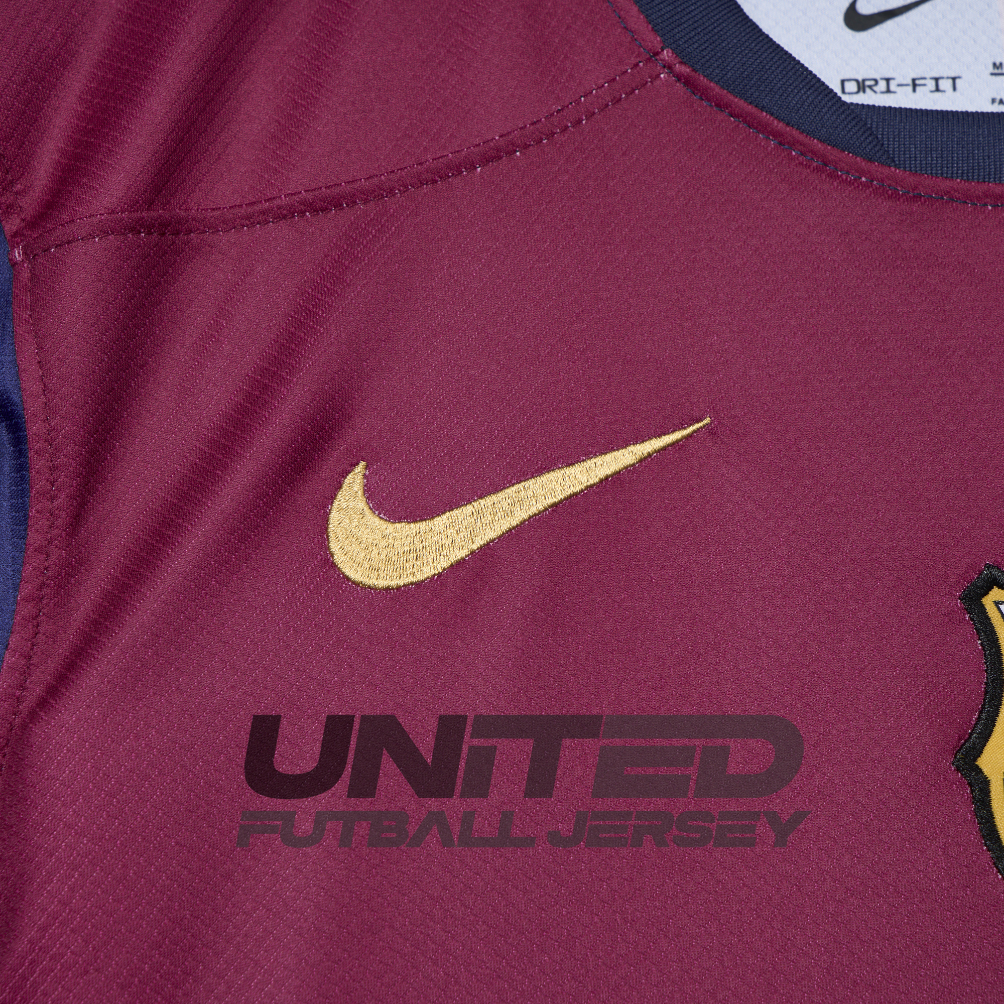 unitedfutballjersey-Barcelona 24-25 Home Unsponsored Jersey - Fans Version