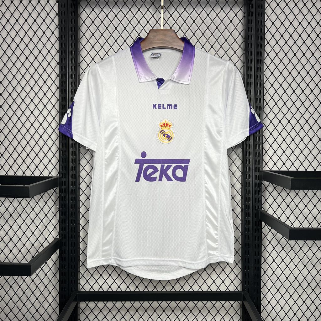 SIUjerseys-Retro Real Madrid 1997-98 Home Stadium Jersey
