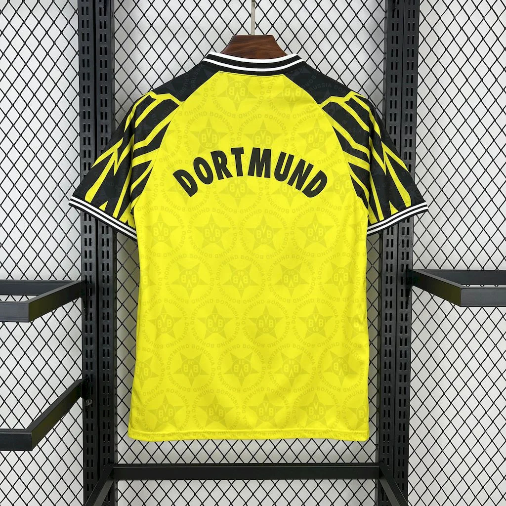 unitedfutballjersey-Retro Dortmund 1994-95 Home Jersey