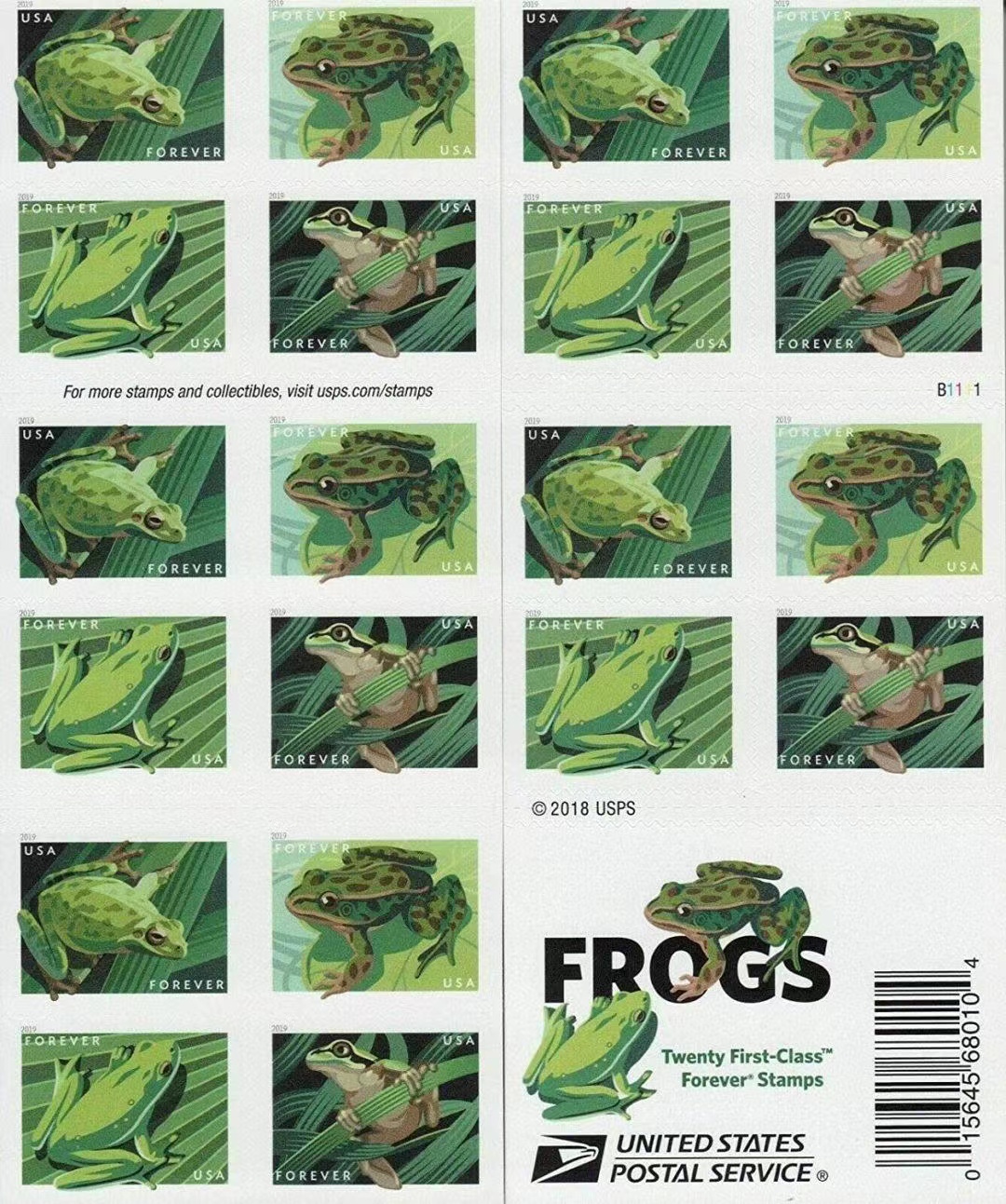 Frogs 2019Stamnow.com