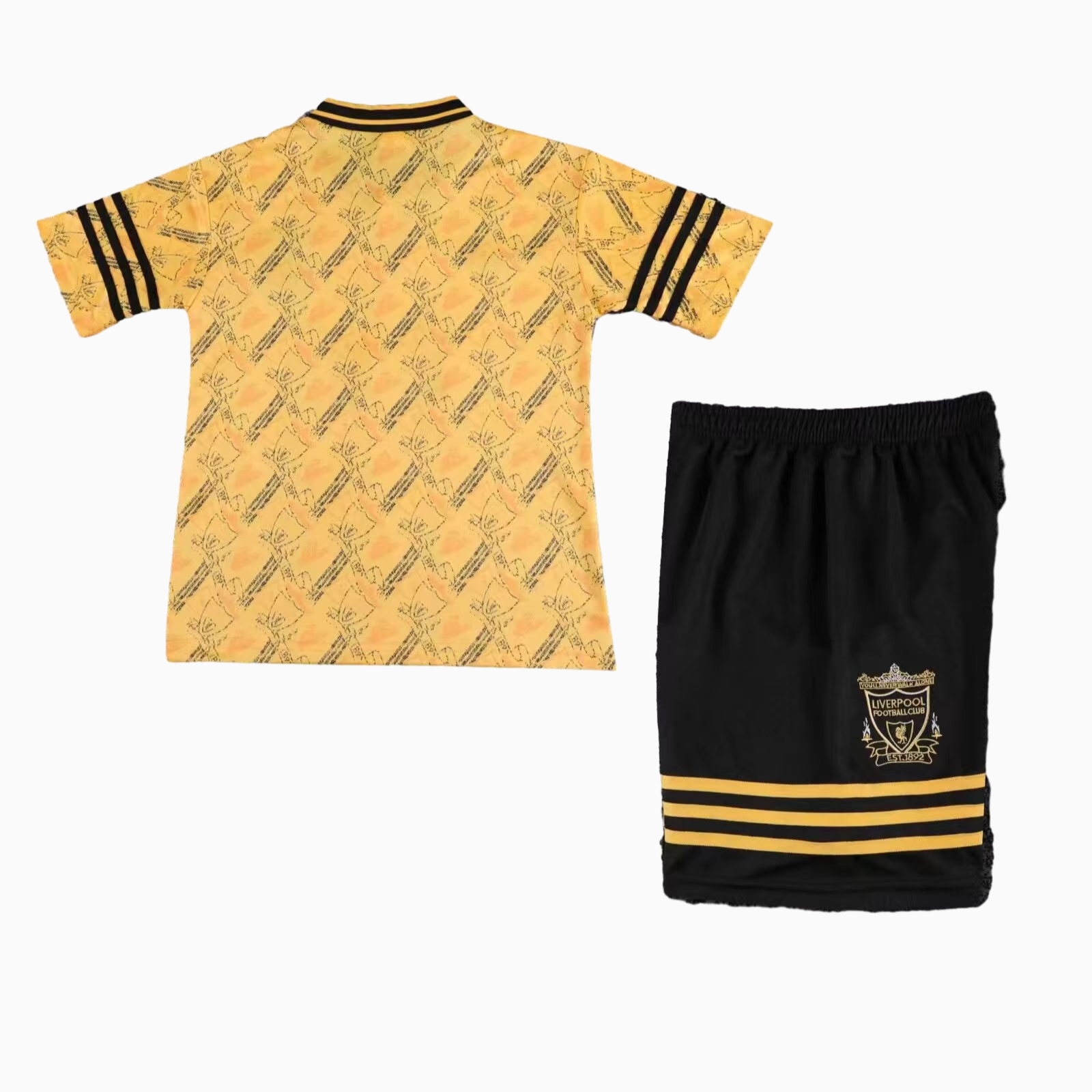 SIUjerseys-Retro Liver.pool 1994-96 Third Kids Kit