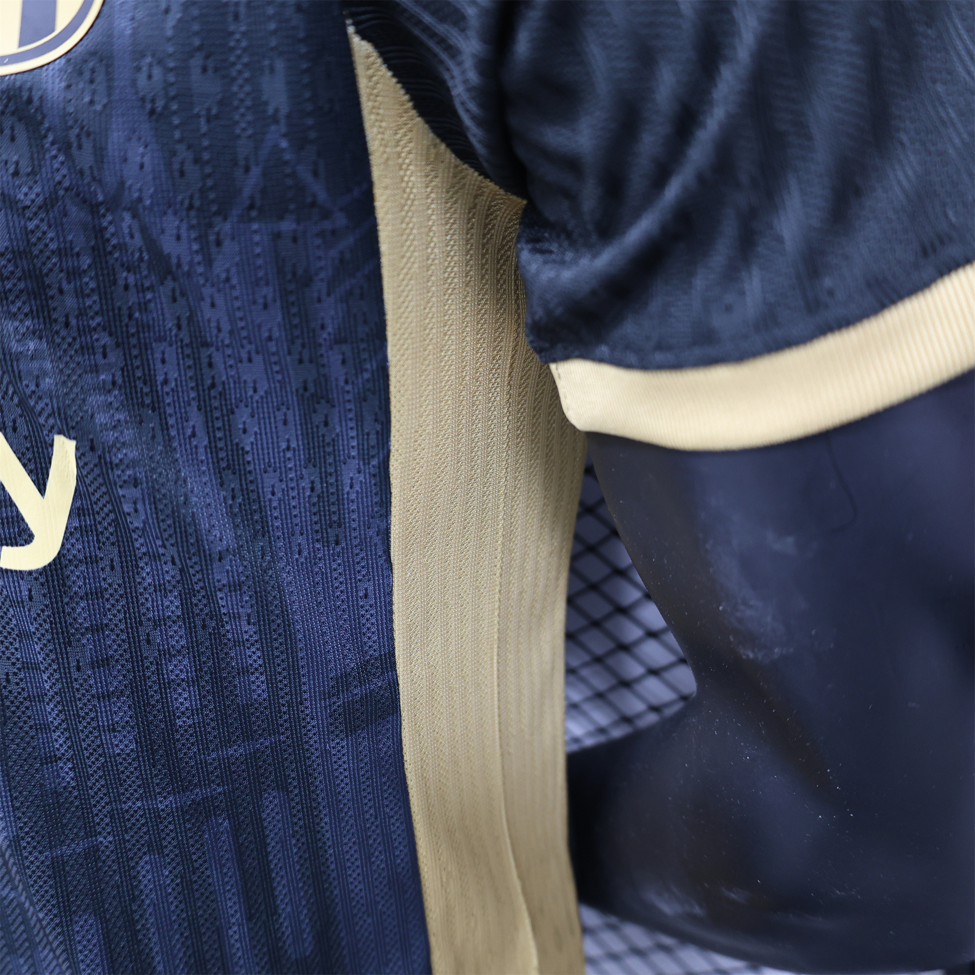 SIUjerseys-Barcelona 24-25 Black Gold Special Edition Jersey - Player Version