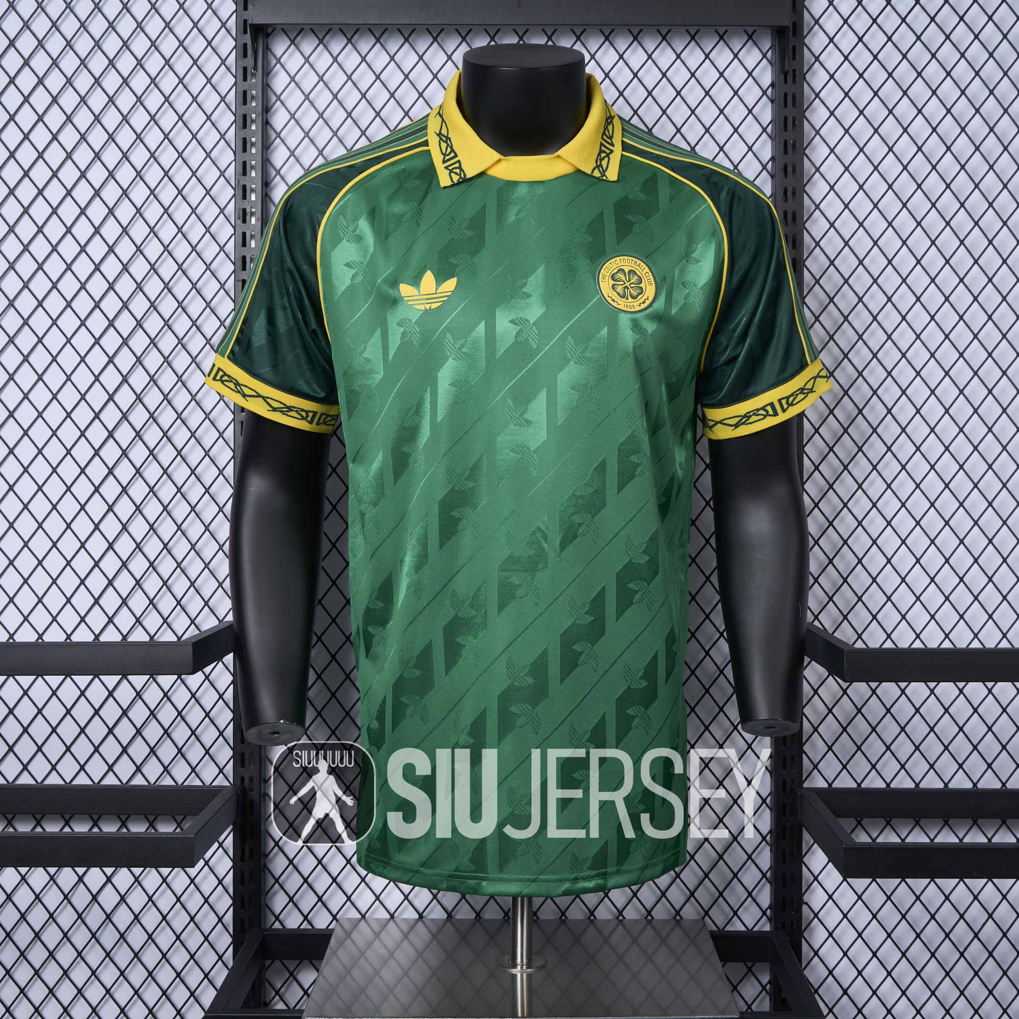 SIUjerseys-Celtic 24-25 Originals LFSTLR Green Jersey - Player Version