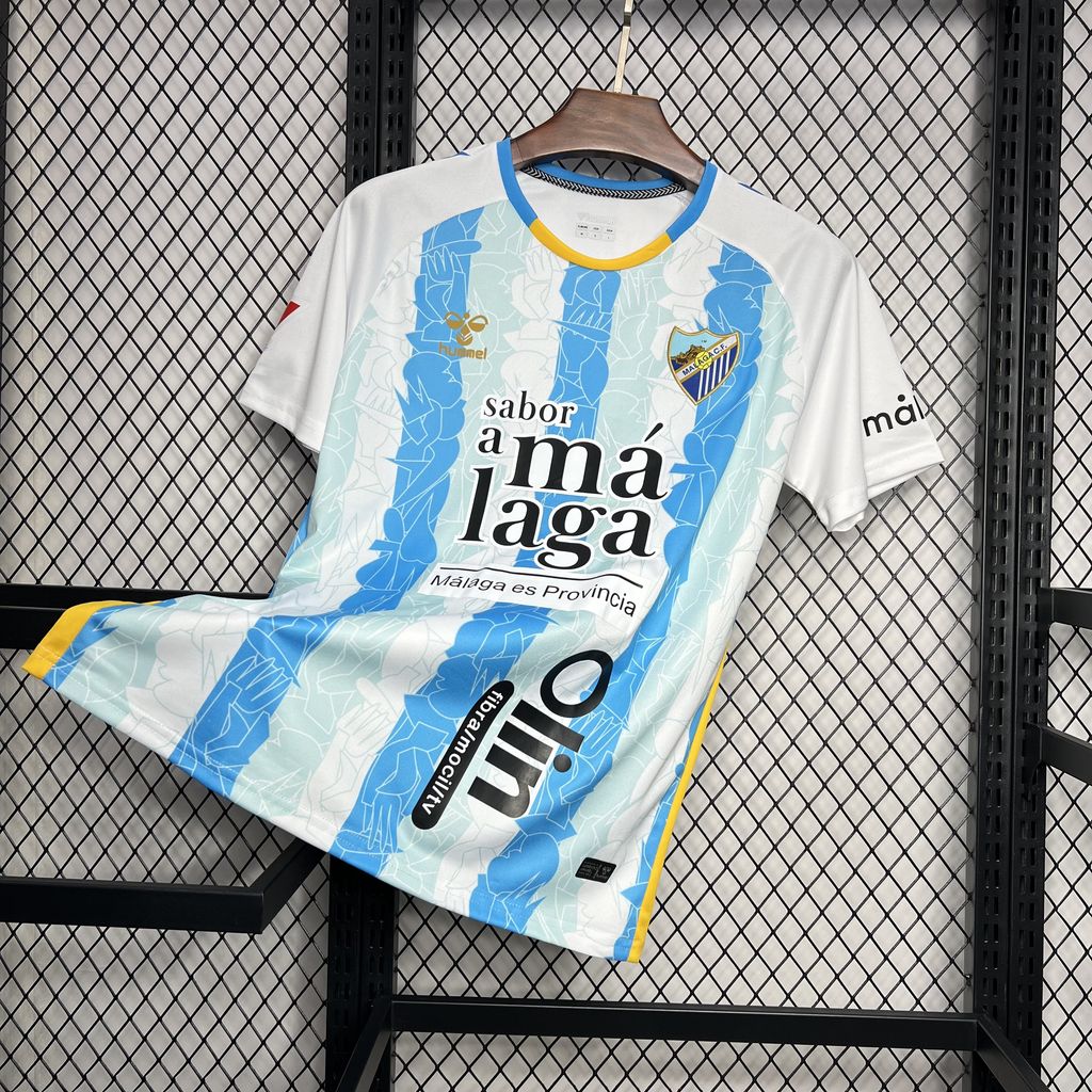 SIUjerseys-Malaga 24-25 Home Stadium Jersey - Fans Version