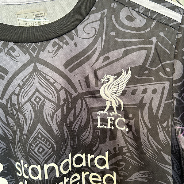 SIUjerseys-Liver.pool 24-25 Purple Fire Phoenix Special Edition Jersey - Fans Version