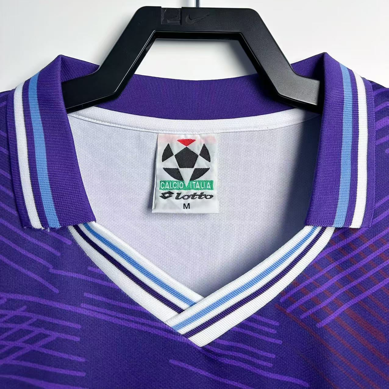 SIUjerseys-Retro Fiorentina 1992-93 Home Long Sleeve Jersey