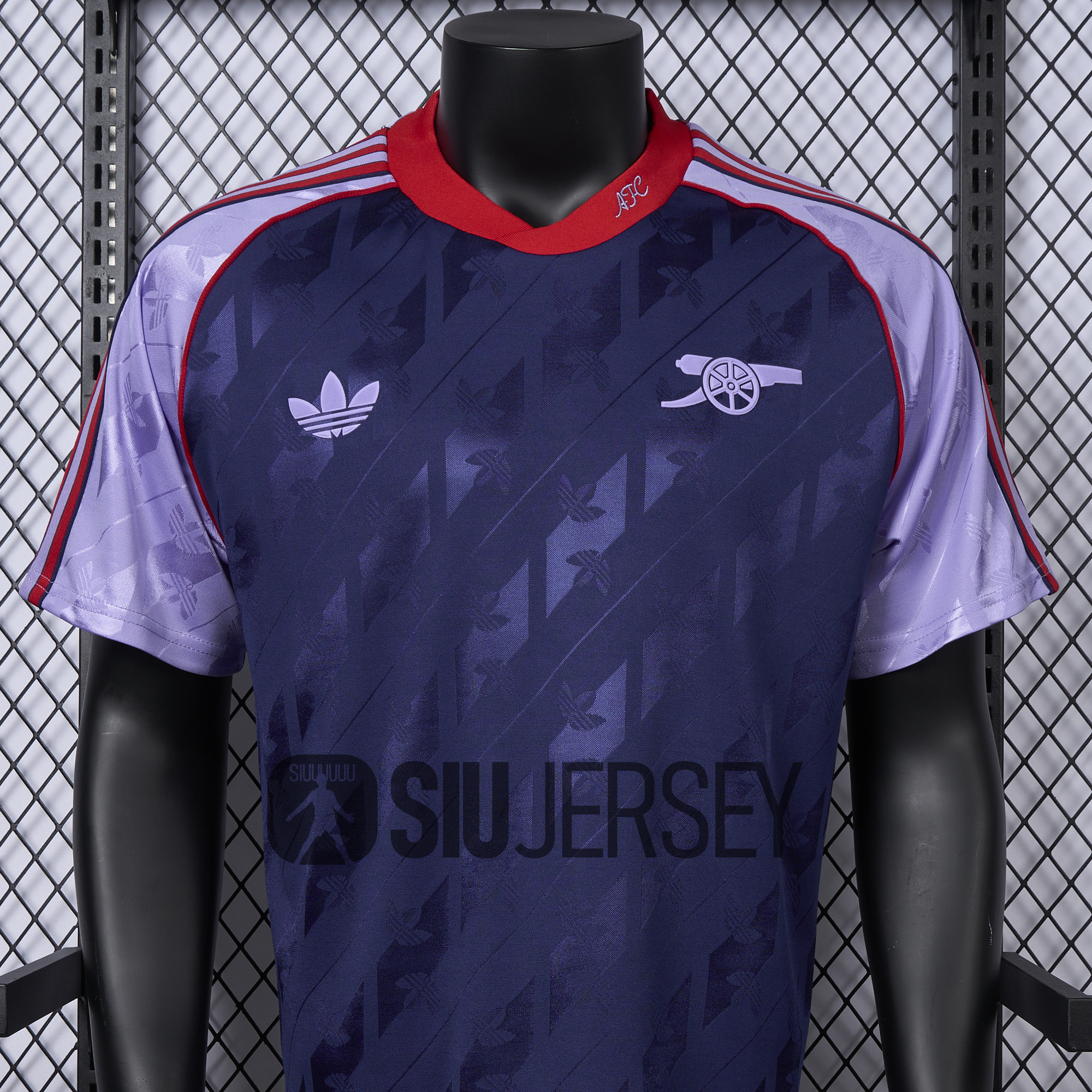 SIUjerseys-Arsenal 24-25 Originals LFSTLR Purple Jersey - Player Version