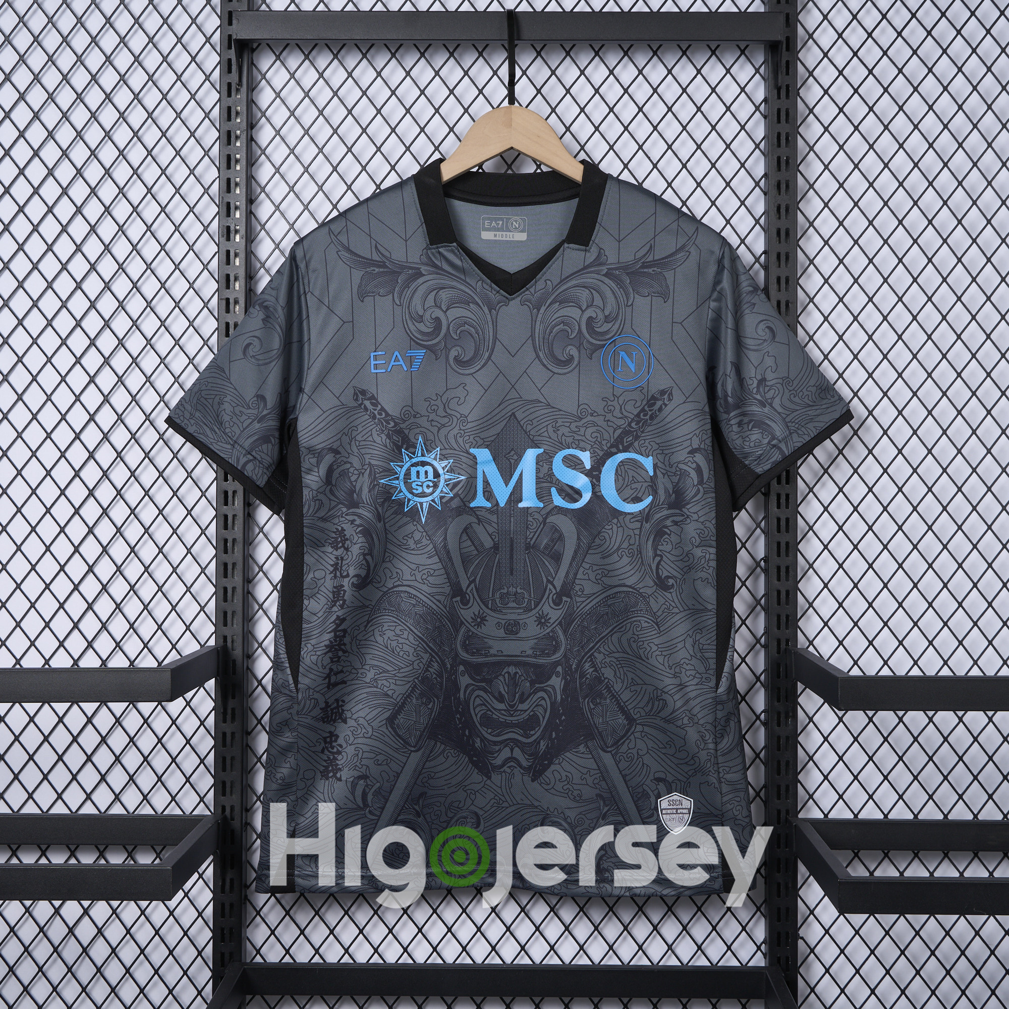 Higojerseys-Napoli 24-25 Third Jersey - Fans Version