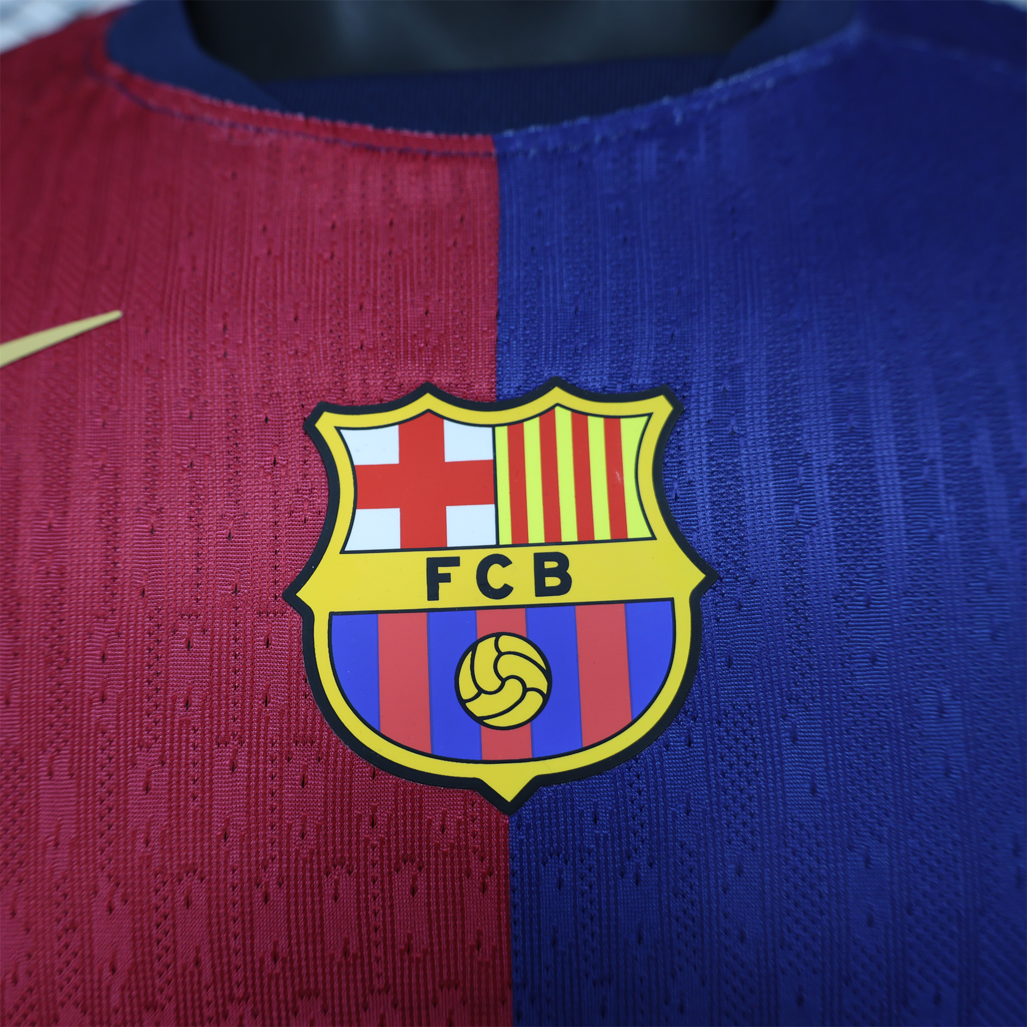 SIUjerseys-Barcelona X Coldplay 24-25 Home Co-Branded Long Sleeve Jersey - Player Version