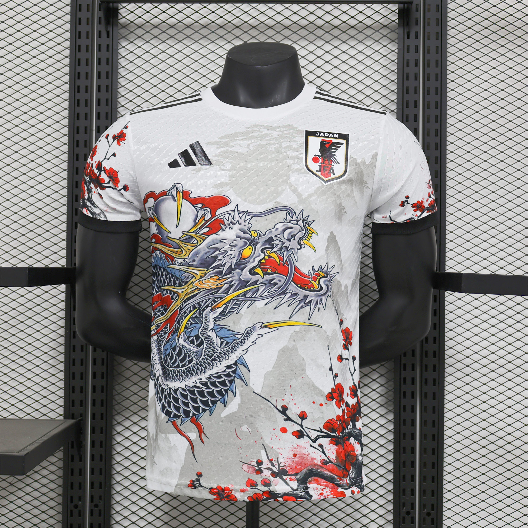 SIUjerseys-Japan 2024 White Dragon Special plum bossom Edition Jersey - Player Version