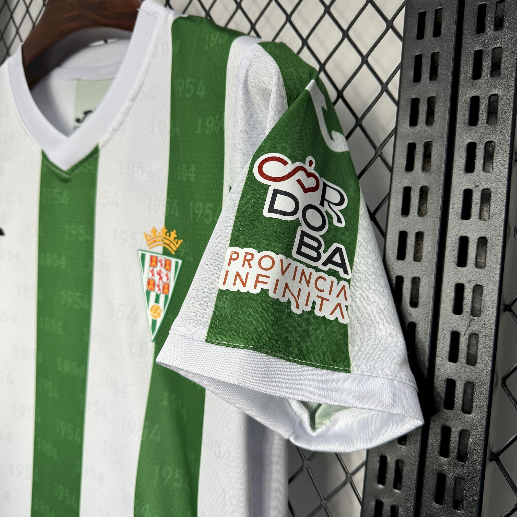 SIUjerseys-Cordoba CF 24-25 Home Stadium Jersey With All Sponsors - Fans Version