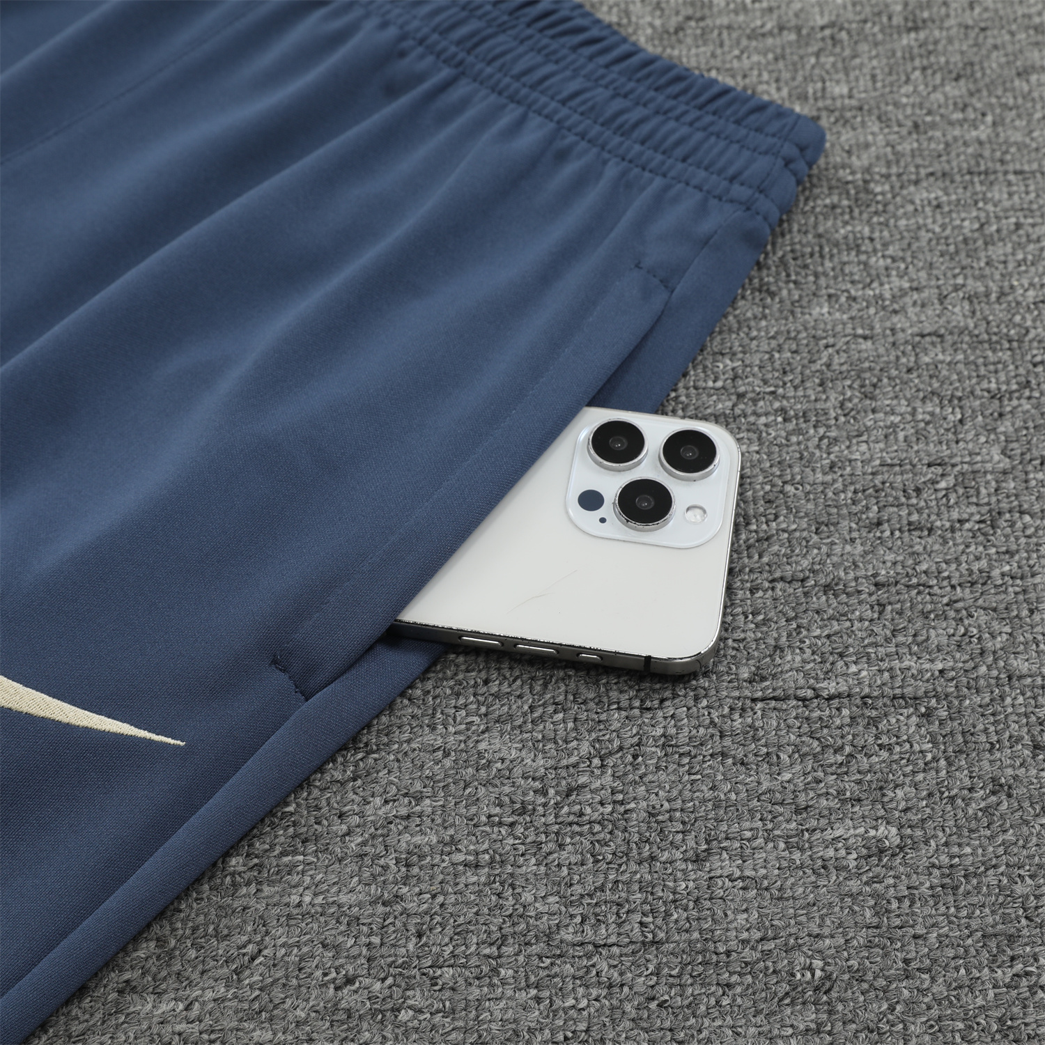 SIUjerseys-Inter Milan 24-25 Training Hoodie Set - Blue - Gray Hoodie and Pants