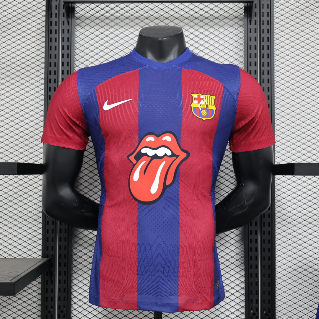 unitedfutballjersey-Barcelona X RS Iconic Tongue Jersey - Player Version