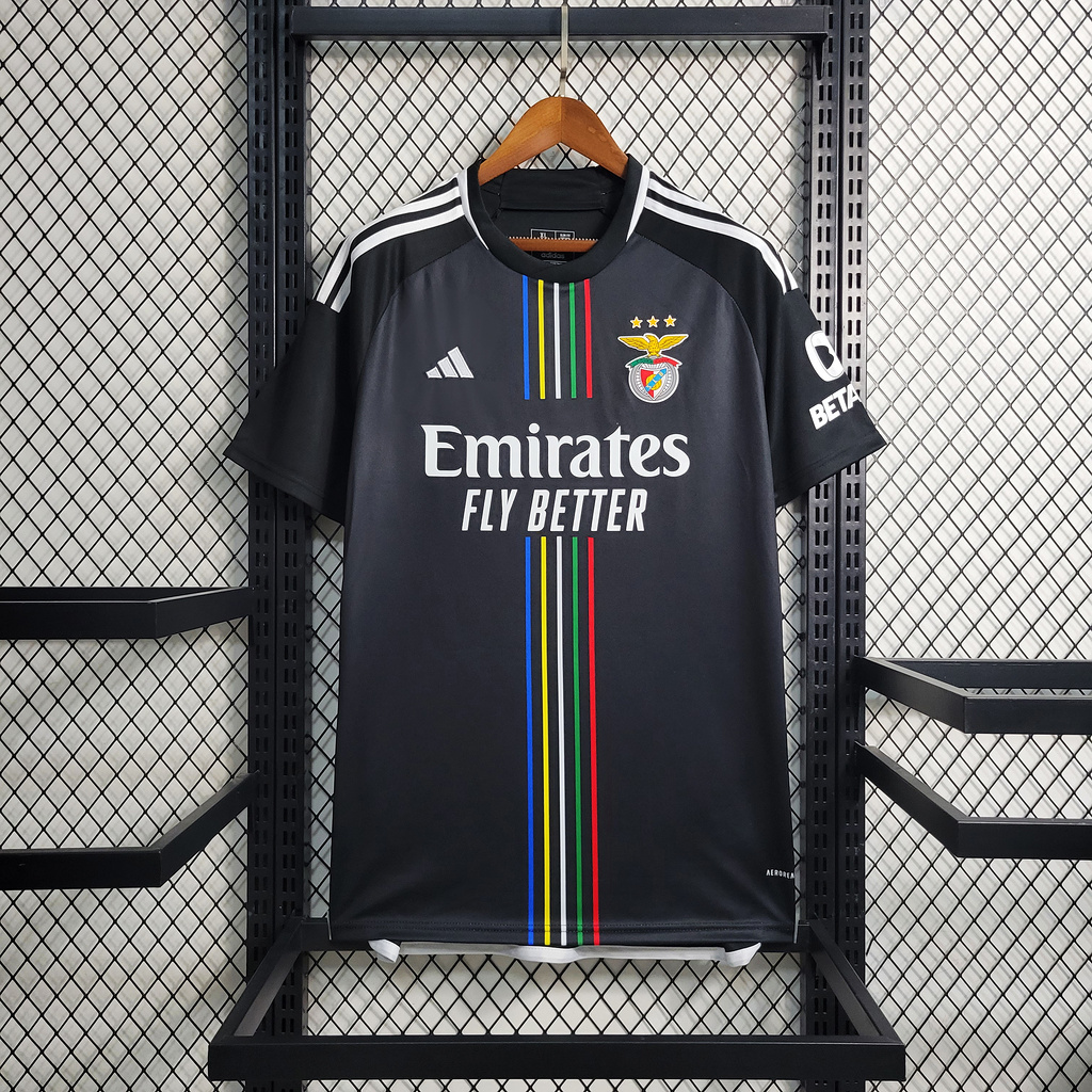 ManixJersey.com | Benfica 23-24 Away Stadium Jersey - Fans Version -Customize Name, Number and Patch | Worldwide Shipping