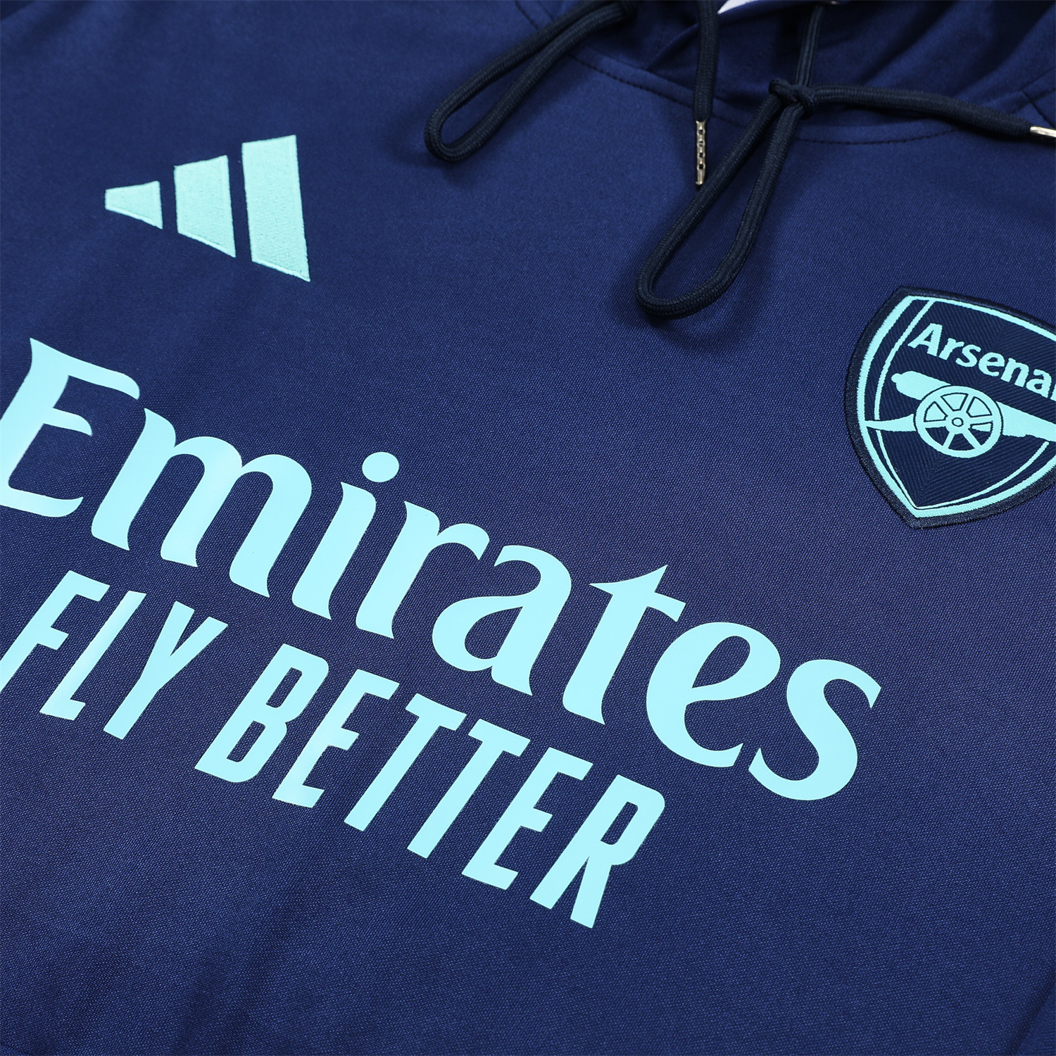 SIUjerseys-Arsenal 24-25 Training Hoodie Set - Royal Blue Hoodie and Pants