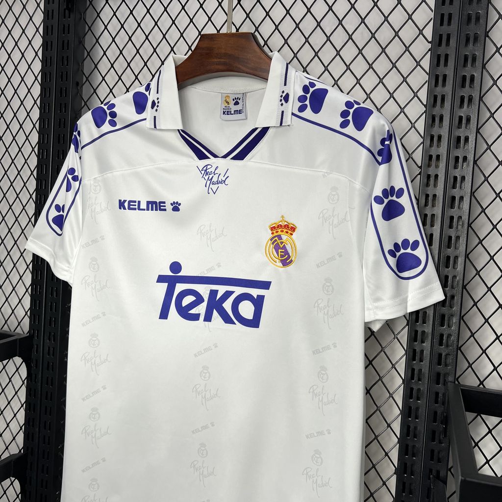 SIUjerseys-Retro Real Madrid 1994-96 Home Jersey