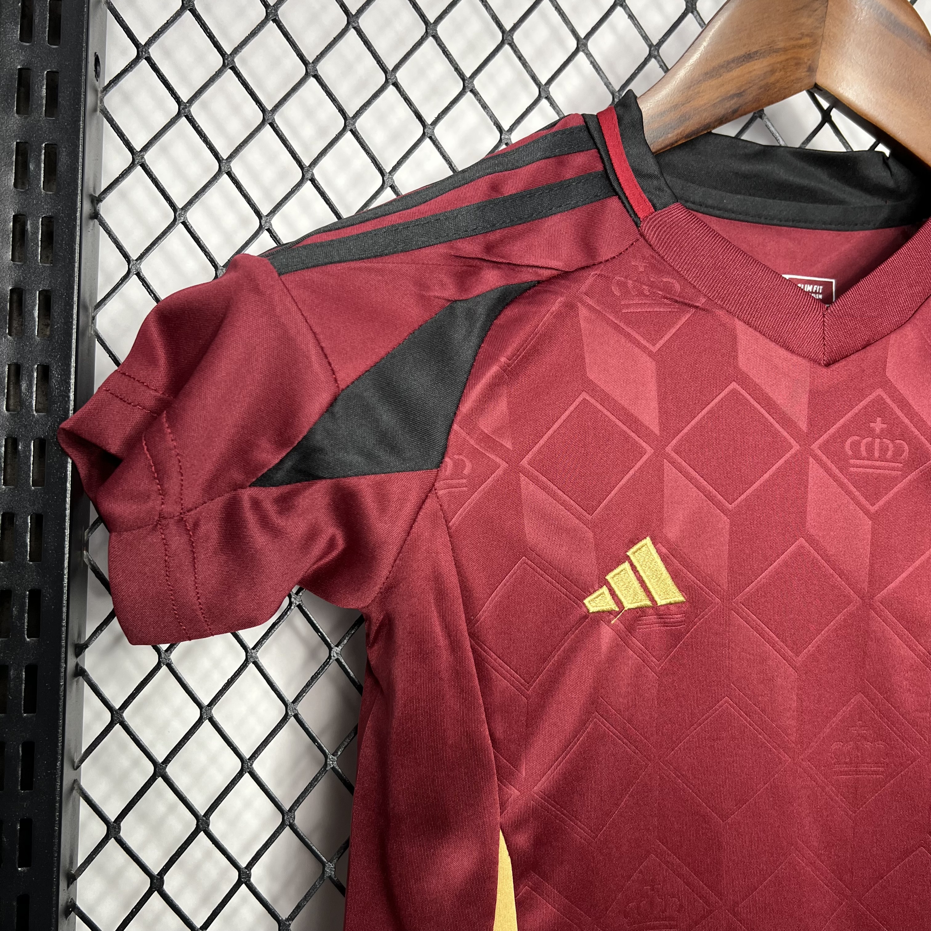 SIUjerseys-Belgium 2024 Home Stadium Kids Kit