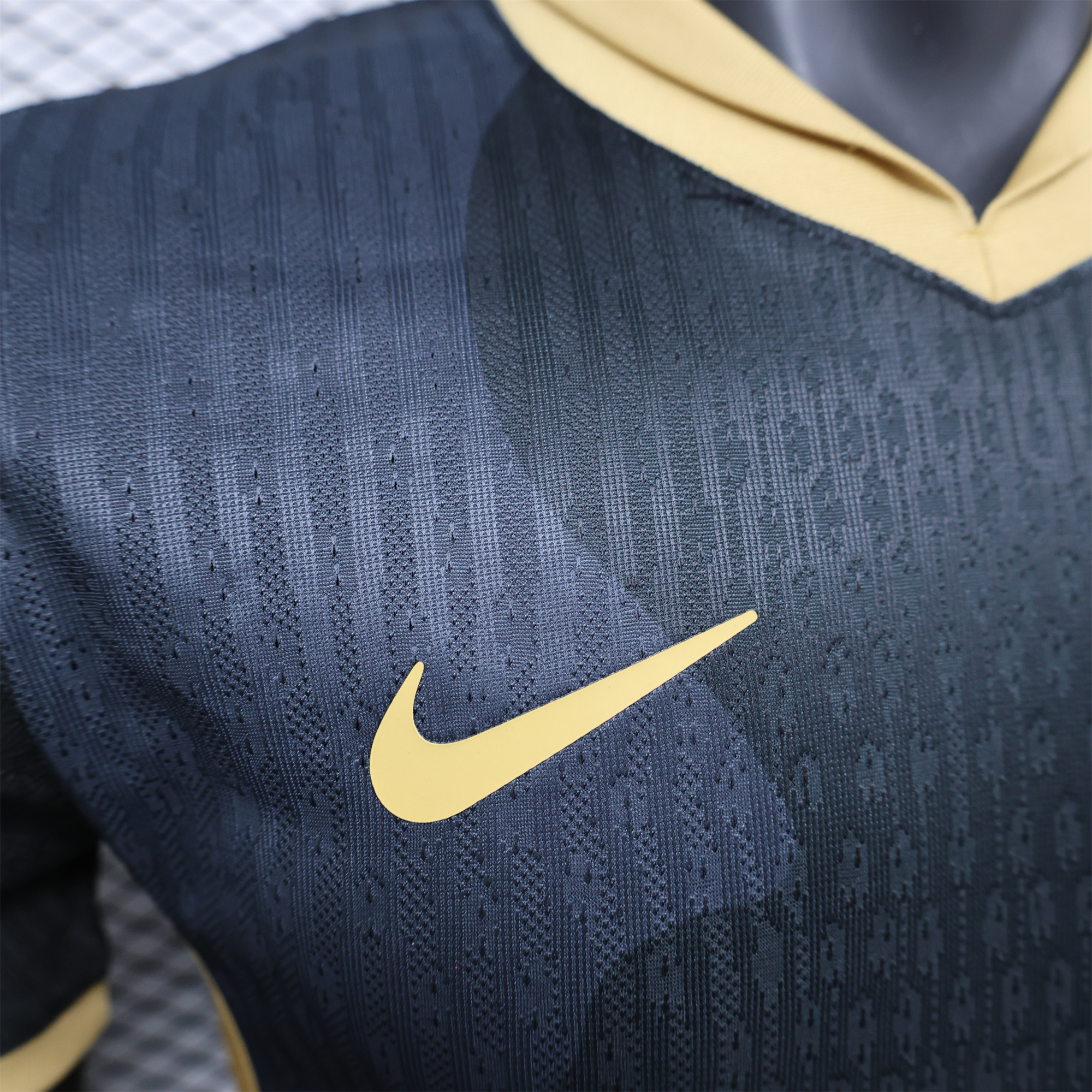 SIUjerseys-Barcelona 24-25 Black Gold Special Edition Jersey - Player Version