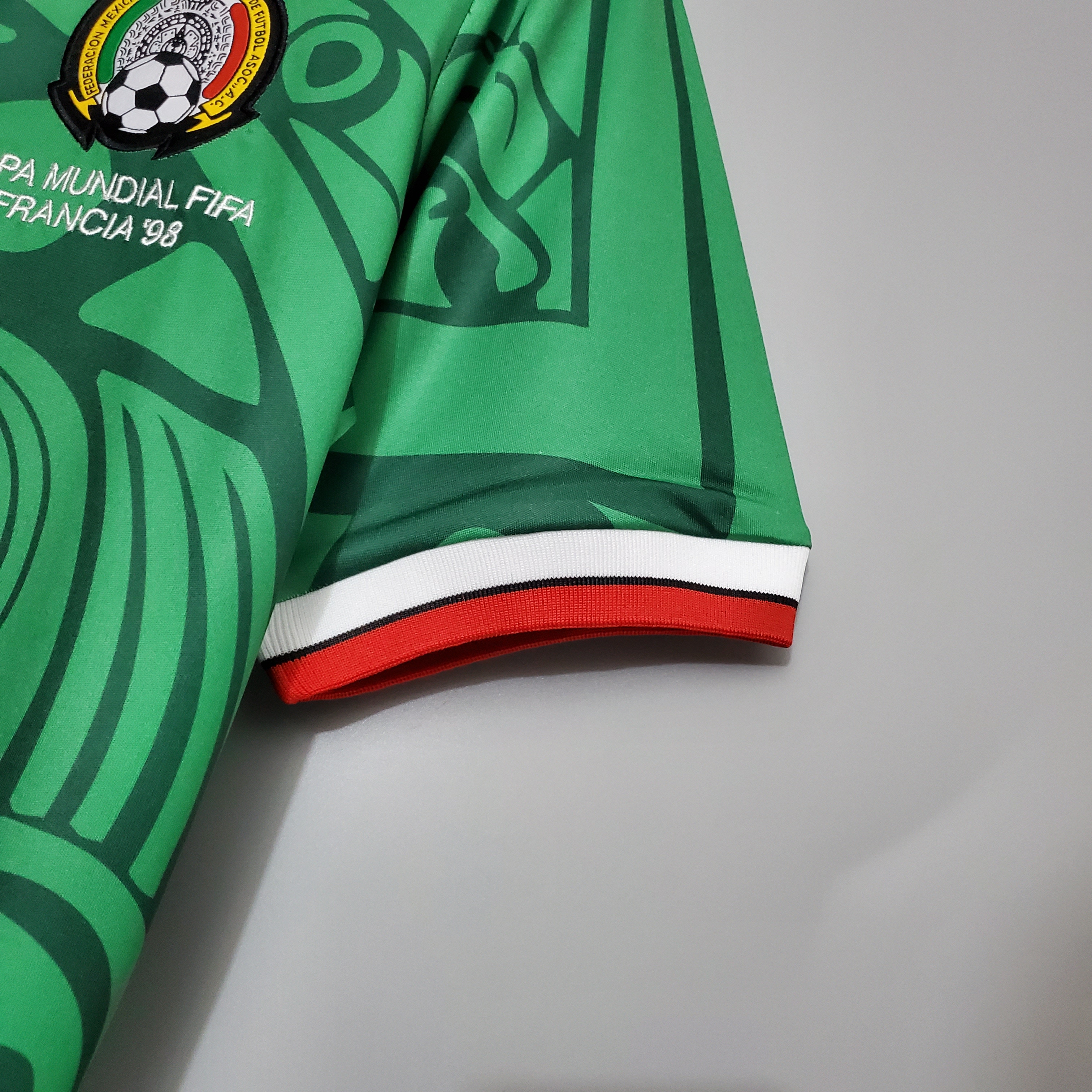SIUjerseys-Retro Mexico 1998 Home Jersey