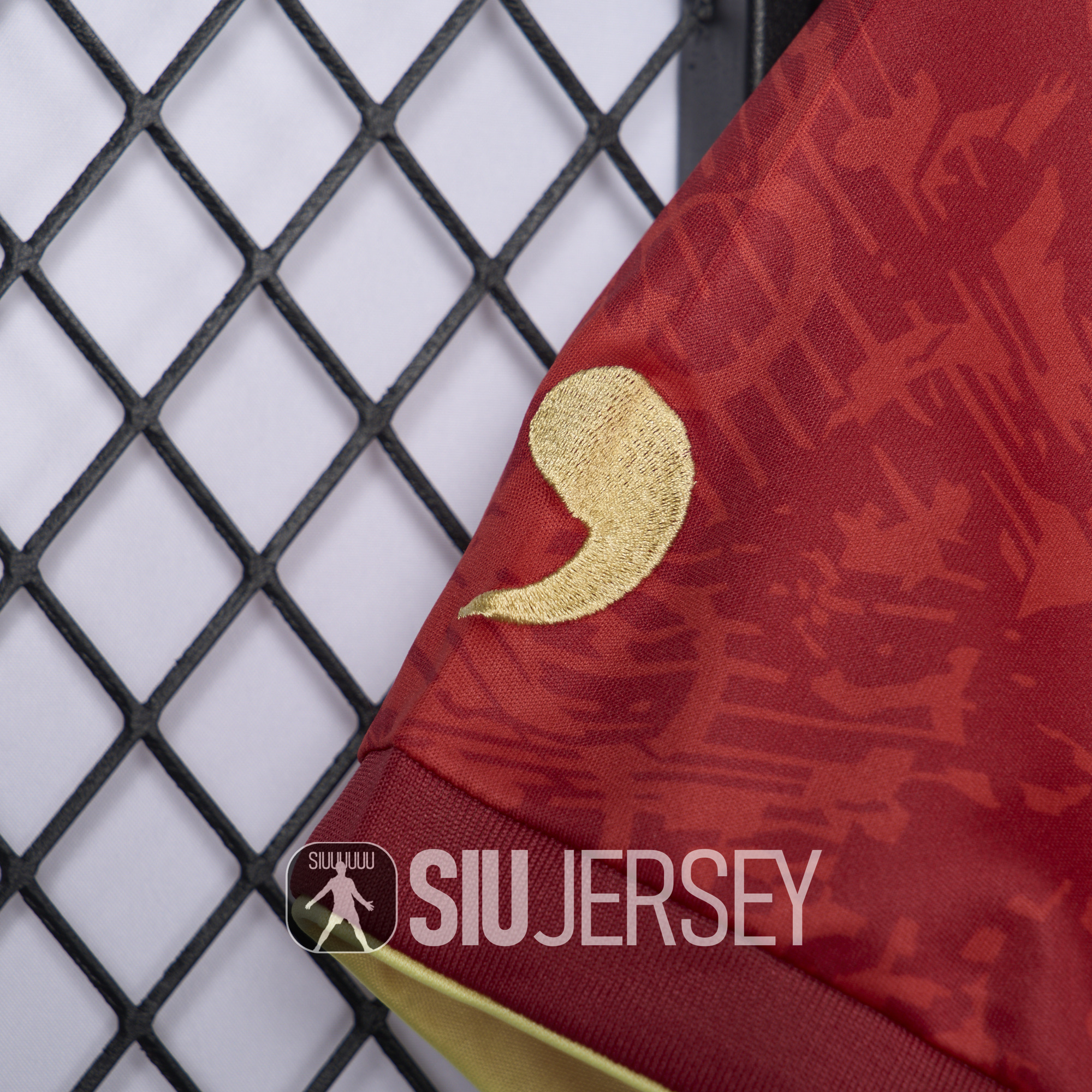 SIUjerseys-Spain 2024-25 COMMA Red Special Edition Jersey - Fans Version