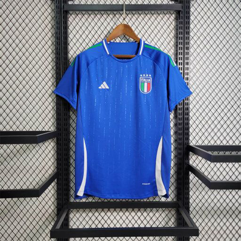 JerseysGala.com | Italy 2024 Home Stadium Jersey - Fans Version -Customize Name, Number and Patch | Worldwide Shipping