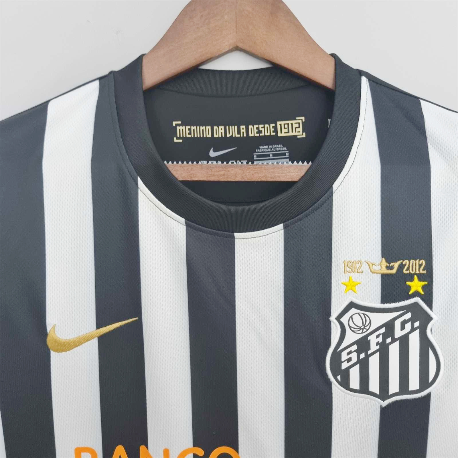 unitedfutballjersey-Retro Santos 2012 Away Stadium Jersey