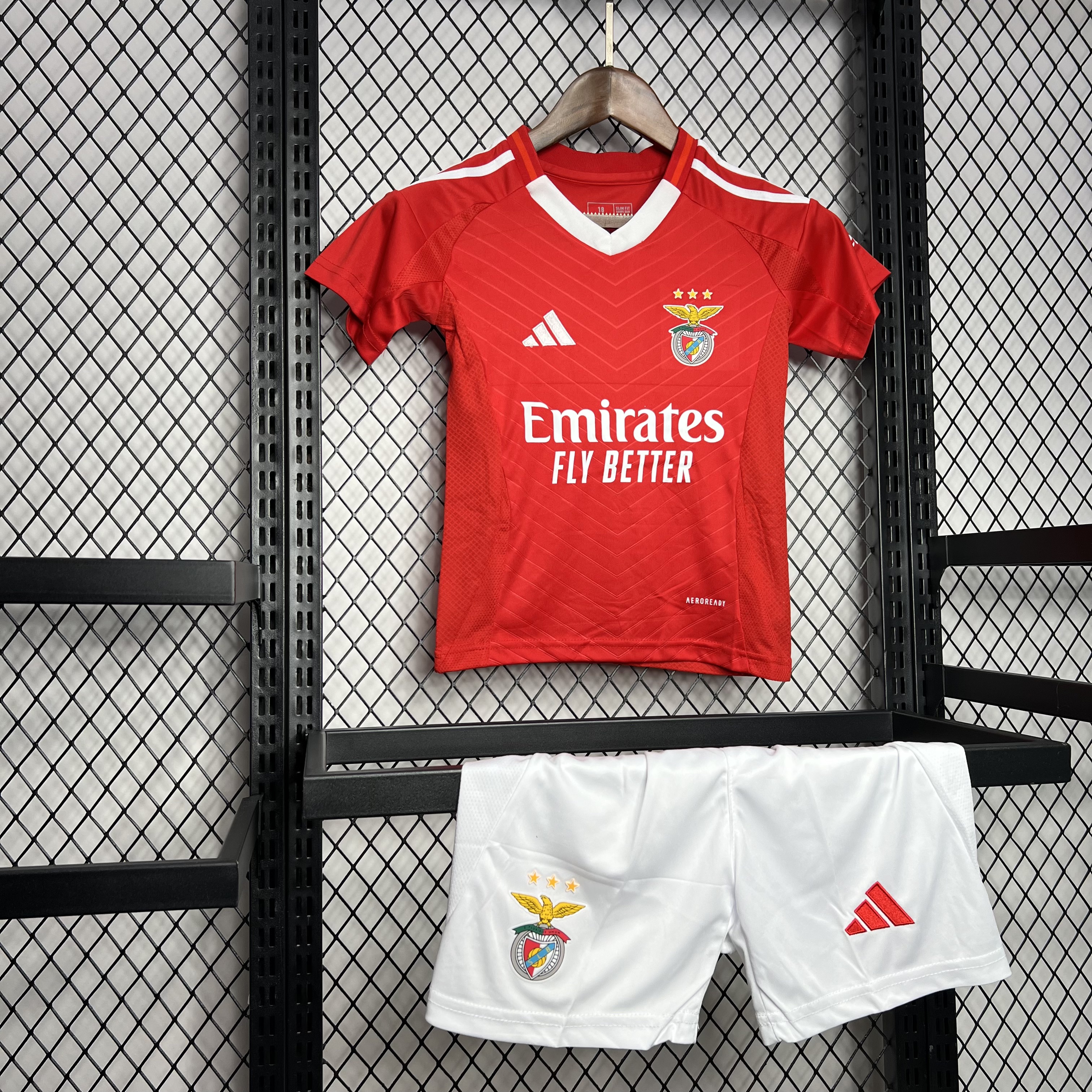 SIUjerseys-Benfica 24-25 Home Stadium Kids Kit